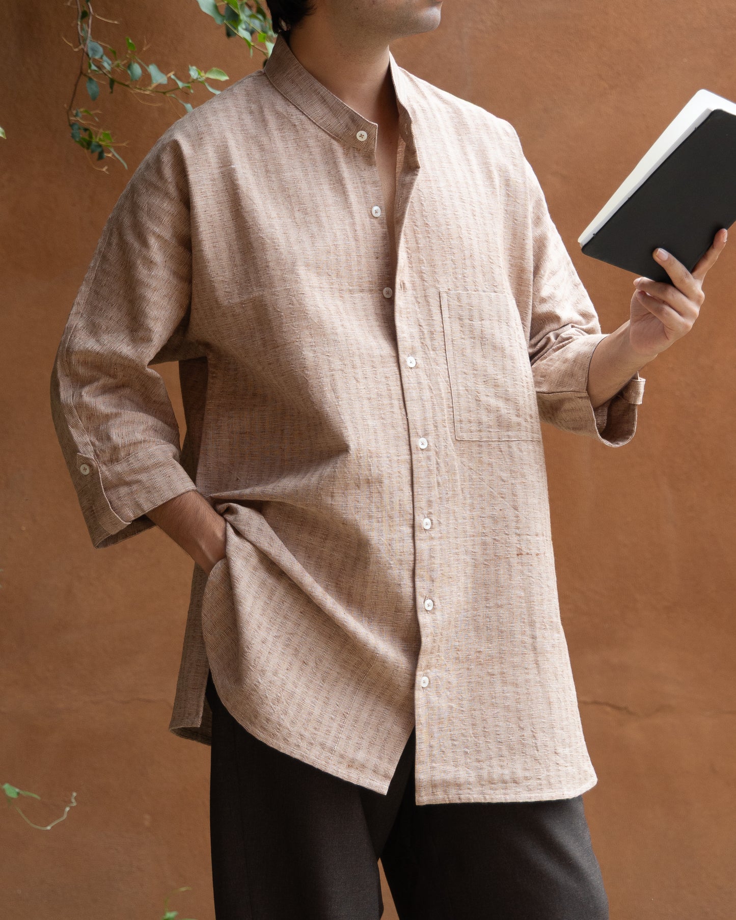 Long Kimono Shirt | Dented Earth