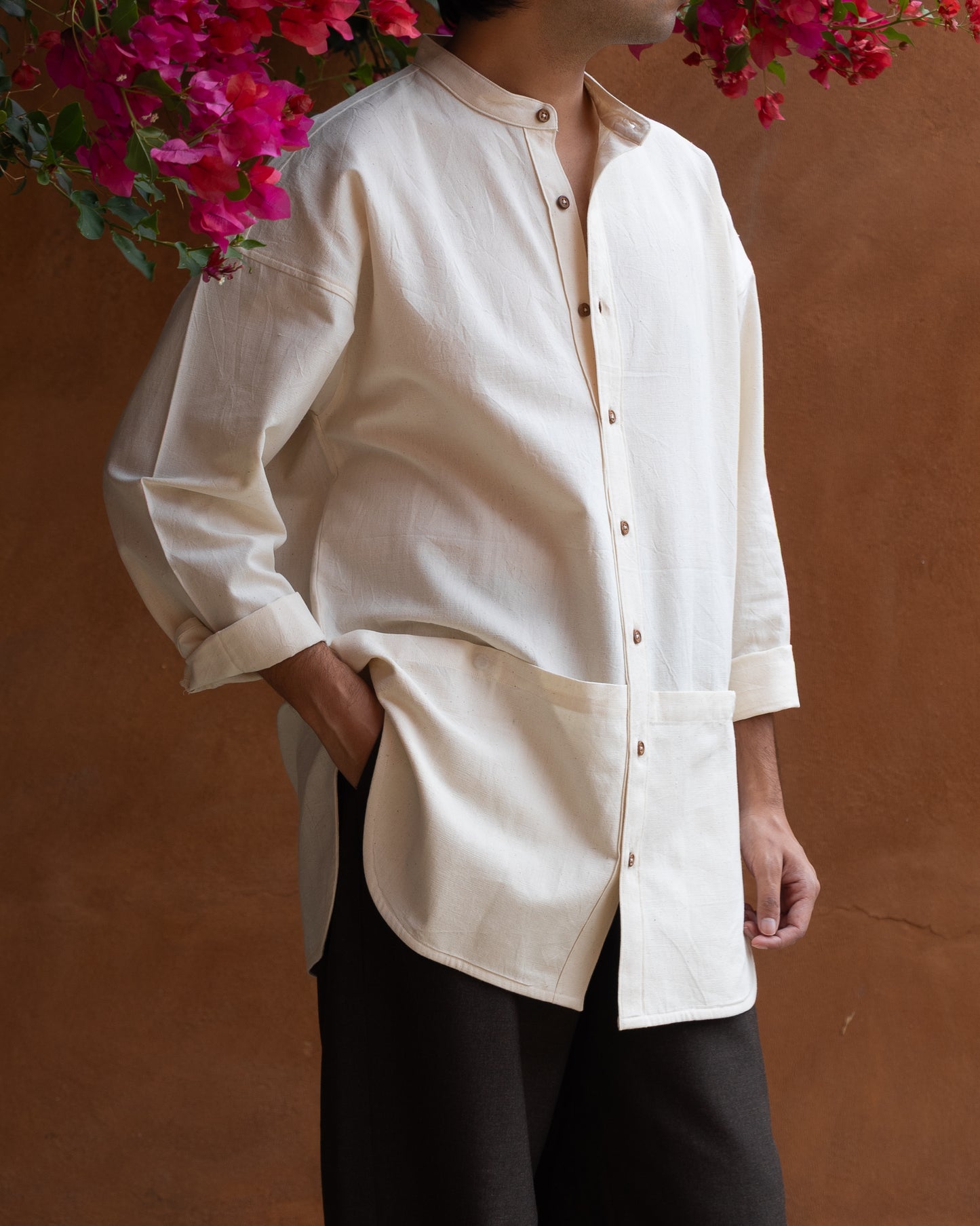 Argo Shirt | Undyed Soft Cream