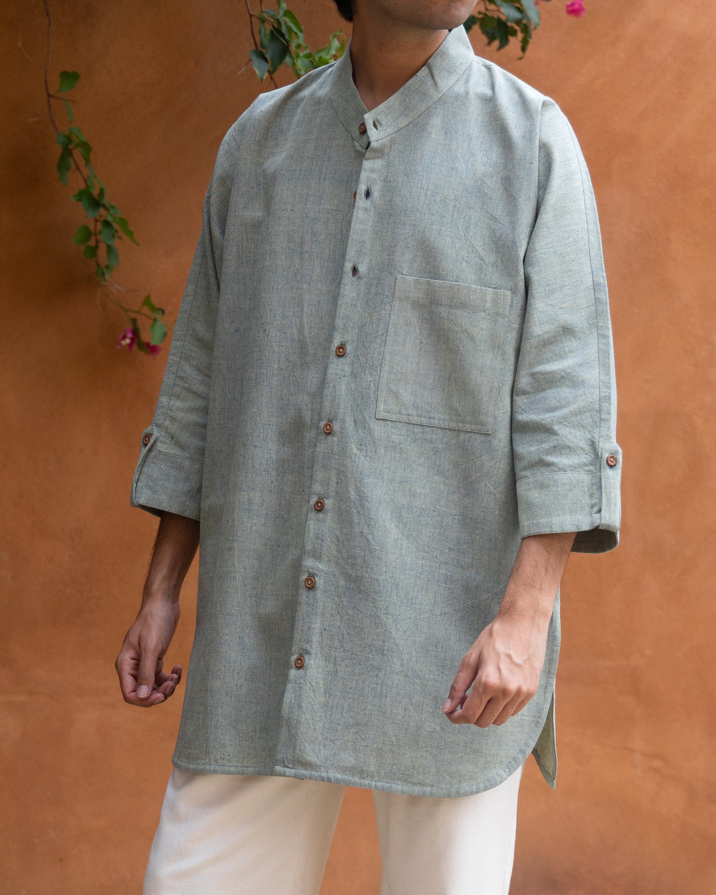 Long Kimono Shirt | Salad Melange