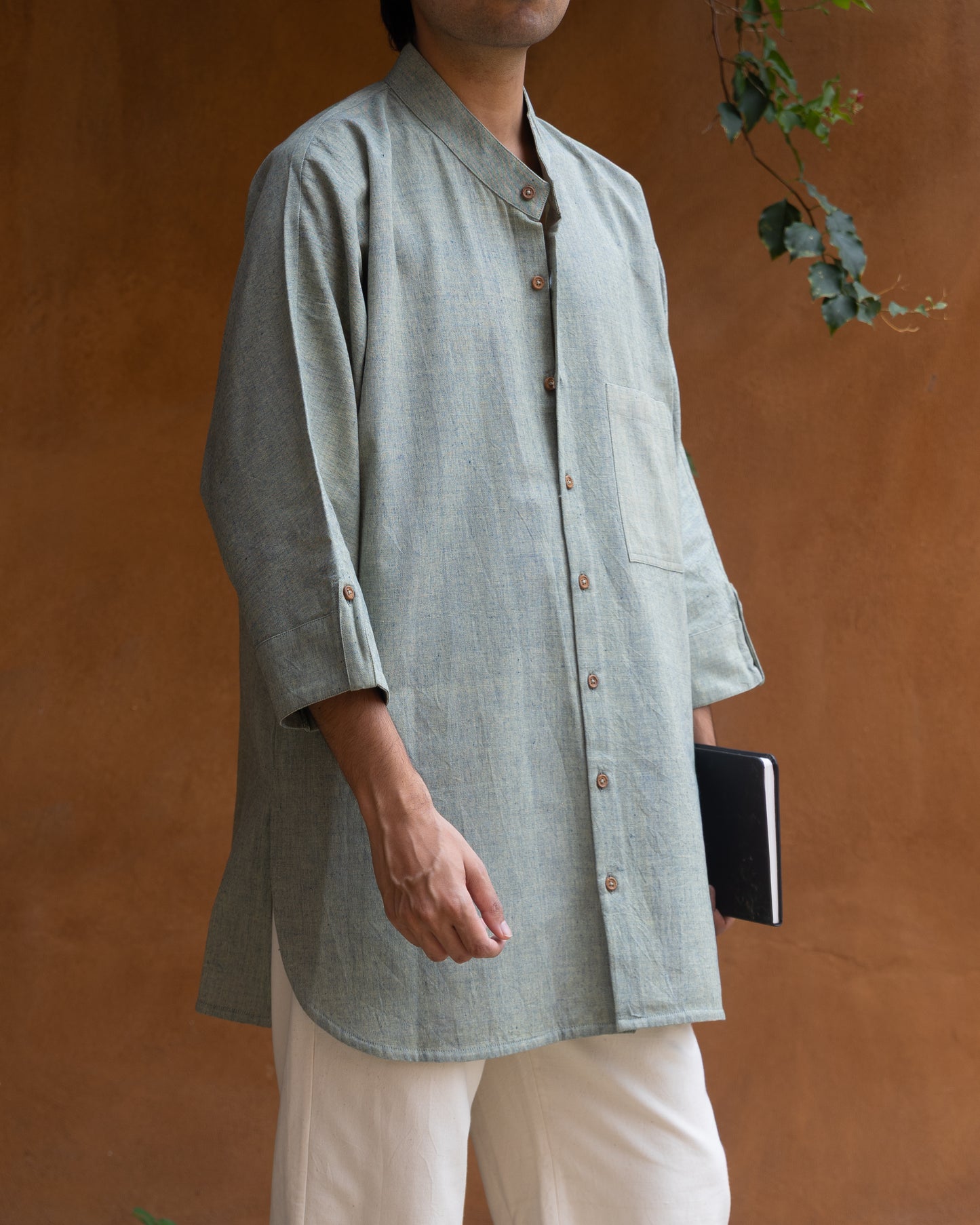 Long Kimono Shirt | Salad Melange