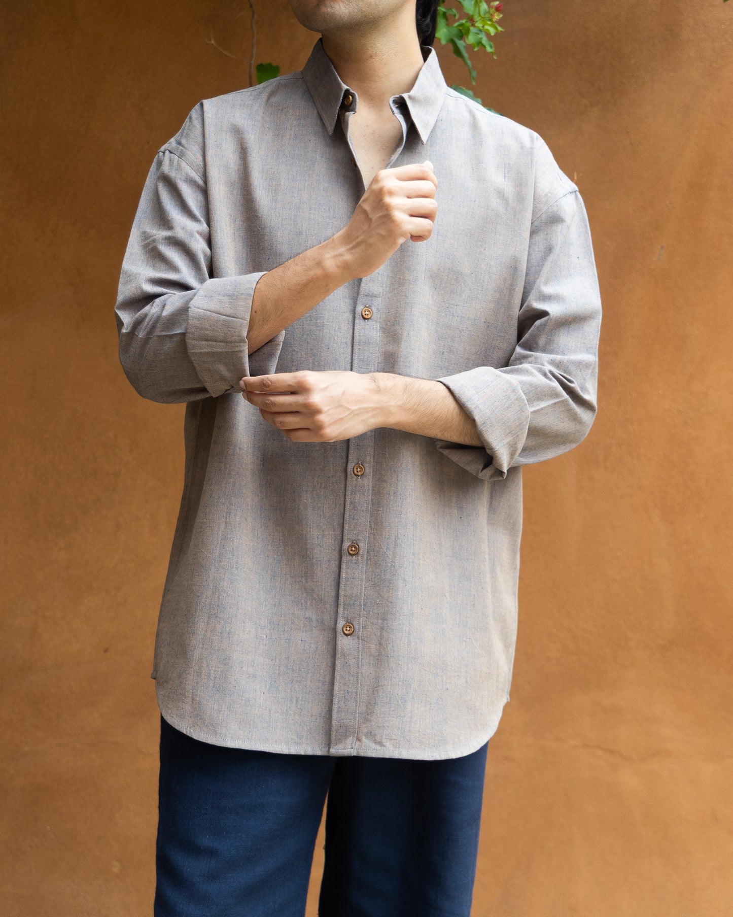 Cocoa Indigo Relaxed Fit Shirt