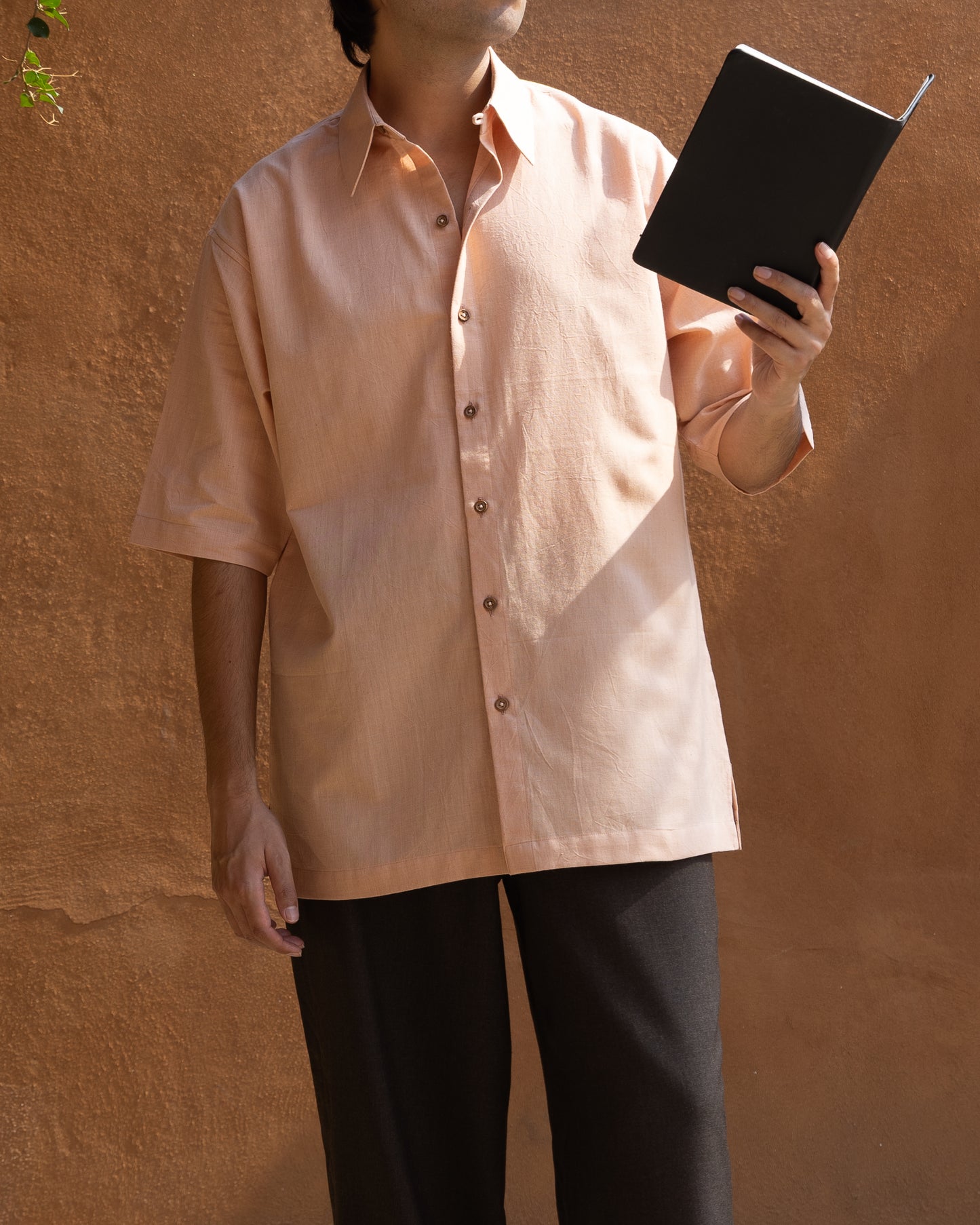 Relaxed Half Shirt | Madder Pink