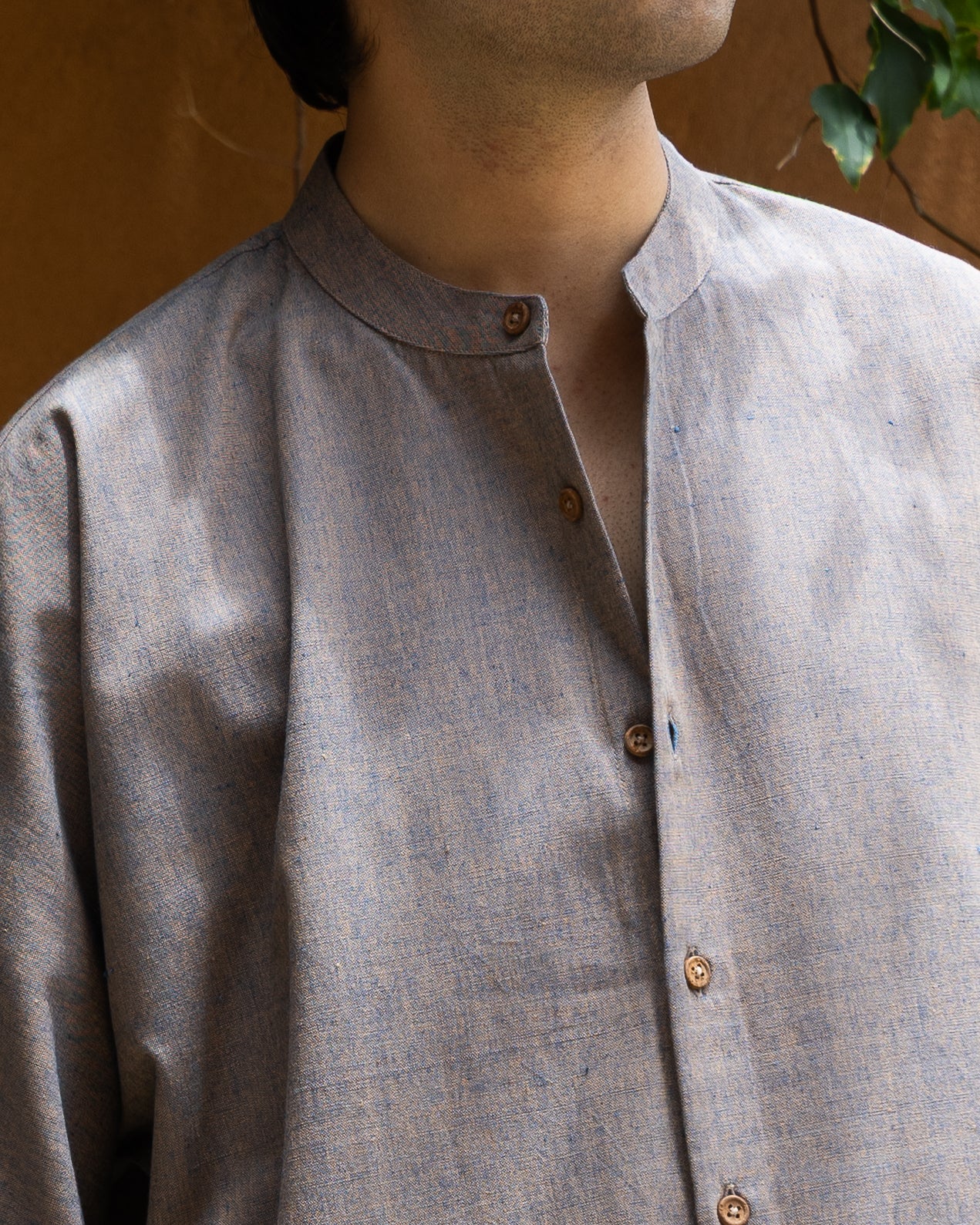 Cocoa Indigo Kimono Shirt