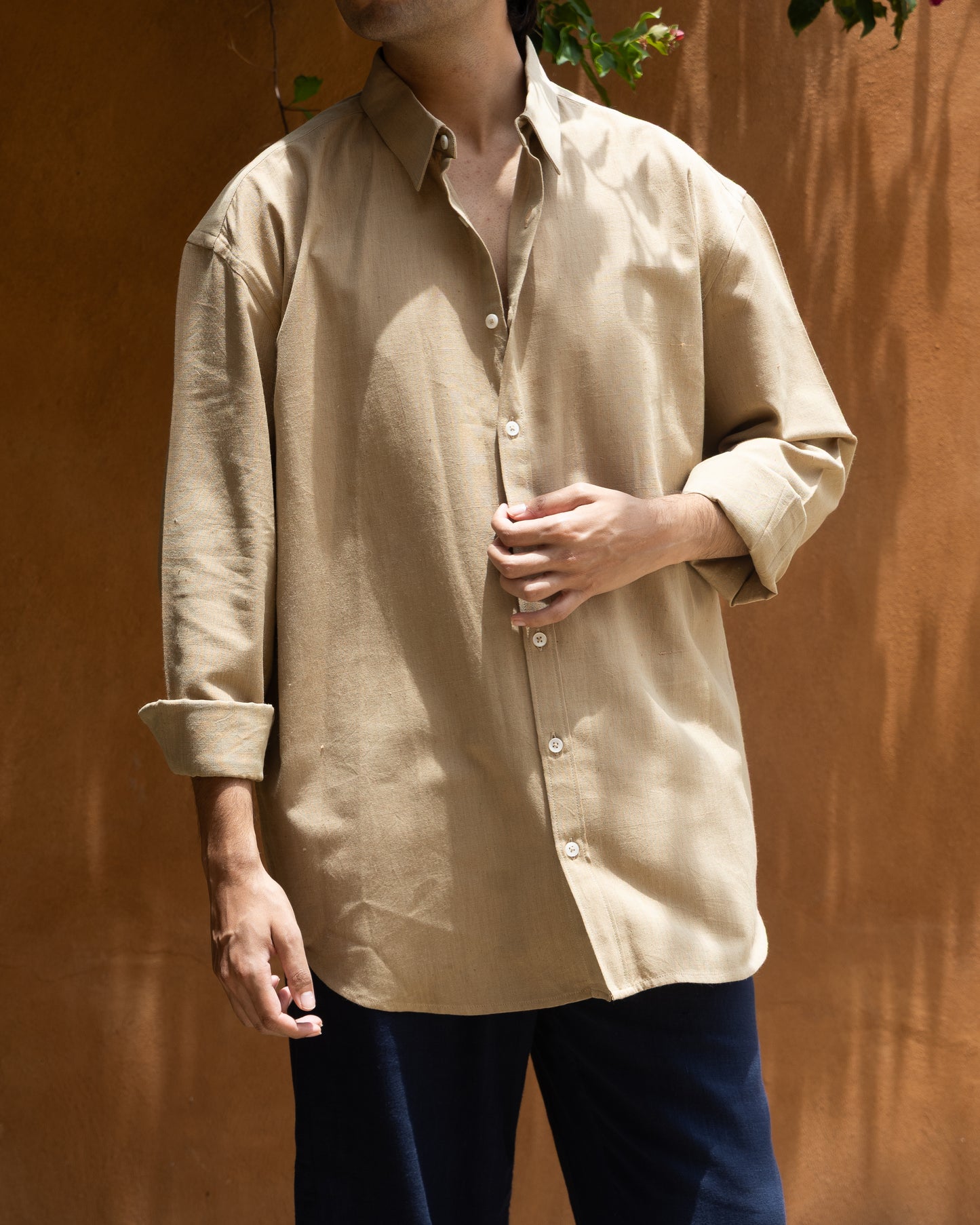 Earth Khaki Relaxed Fit Shirt