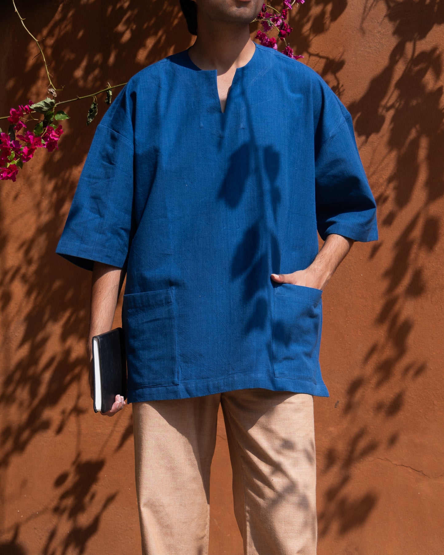 Pullover Kairo Shirt | Deep Blue