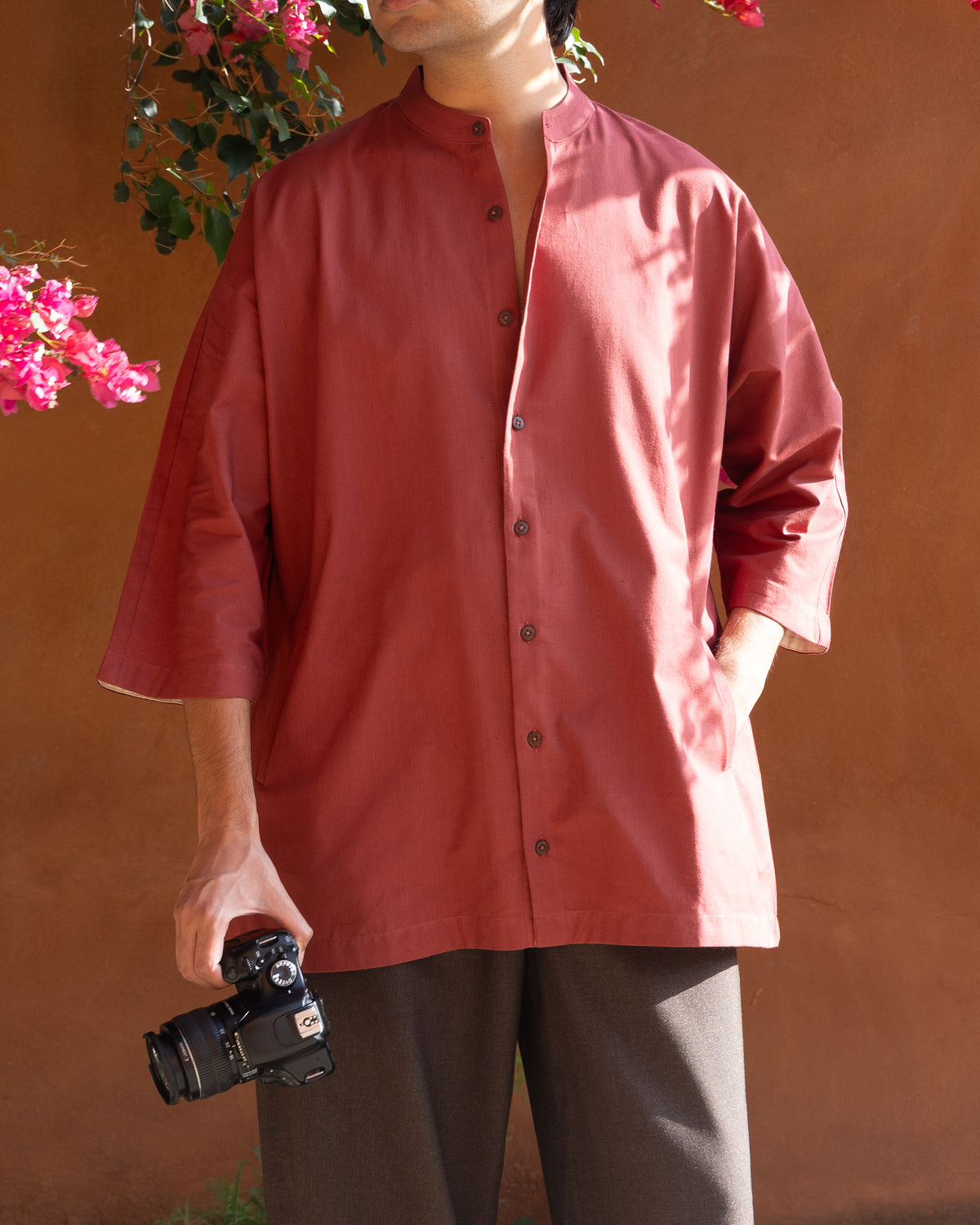 Merlot Kimono Shirt