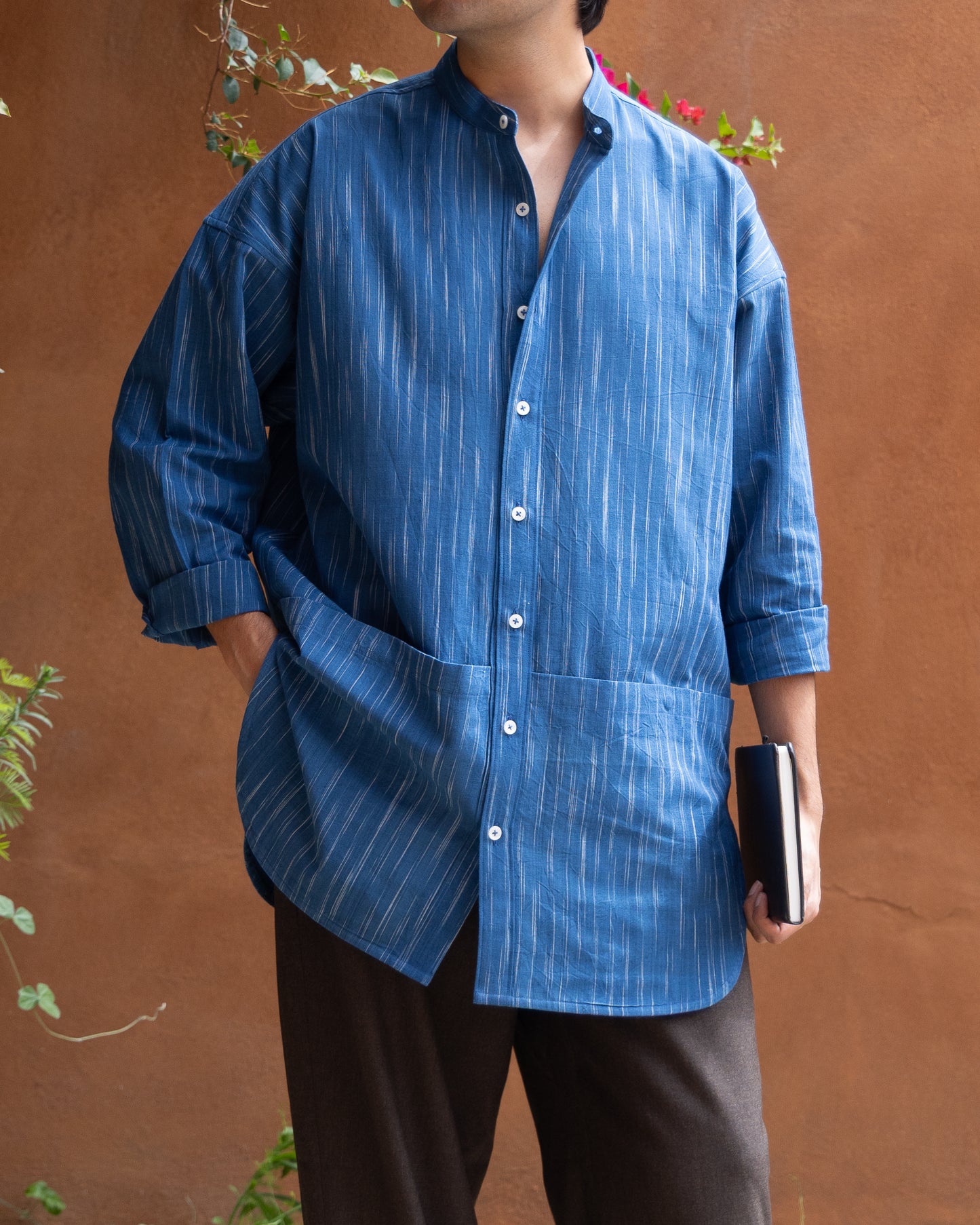 Argo Shirt | Indigo Lost Stripes
