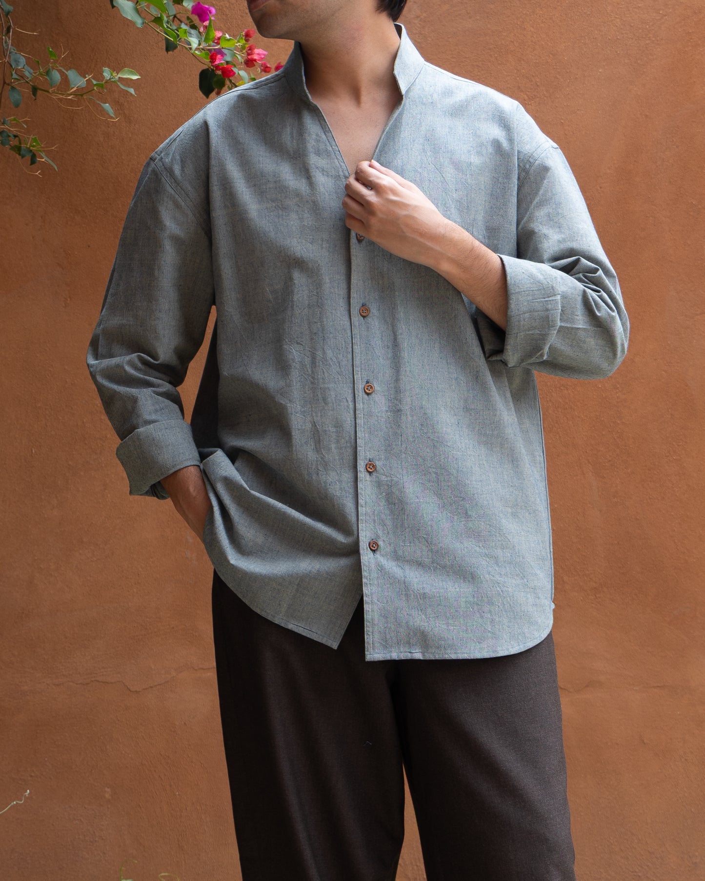 Enso Shirt | Forest Melange