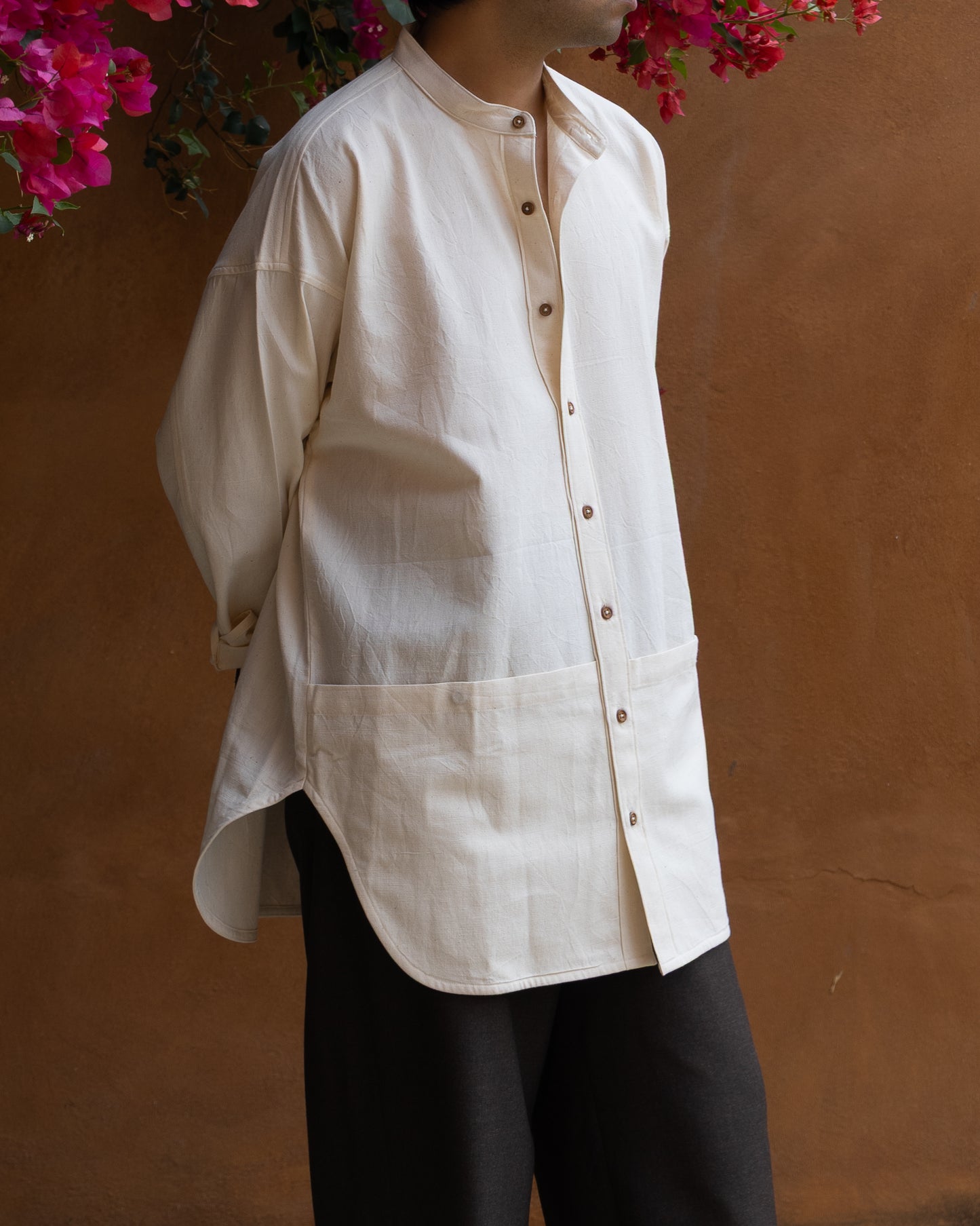 Argo Shirt | Undyed Soft Cream