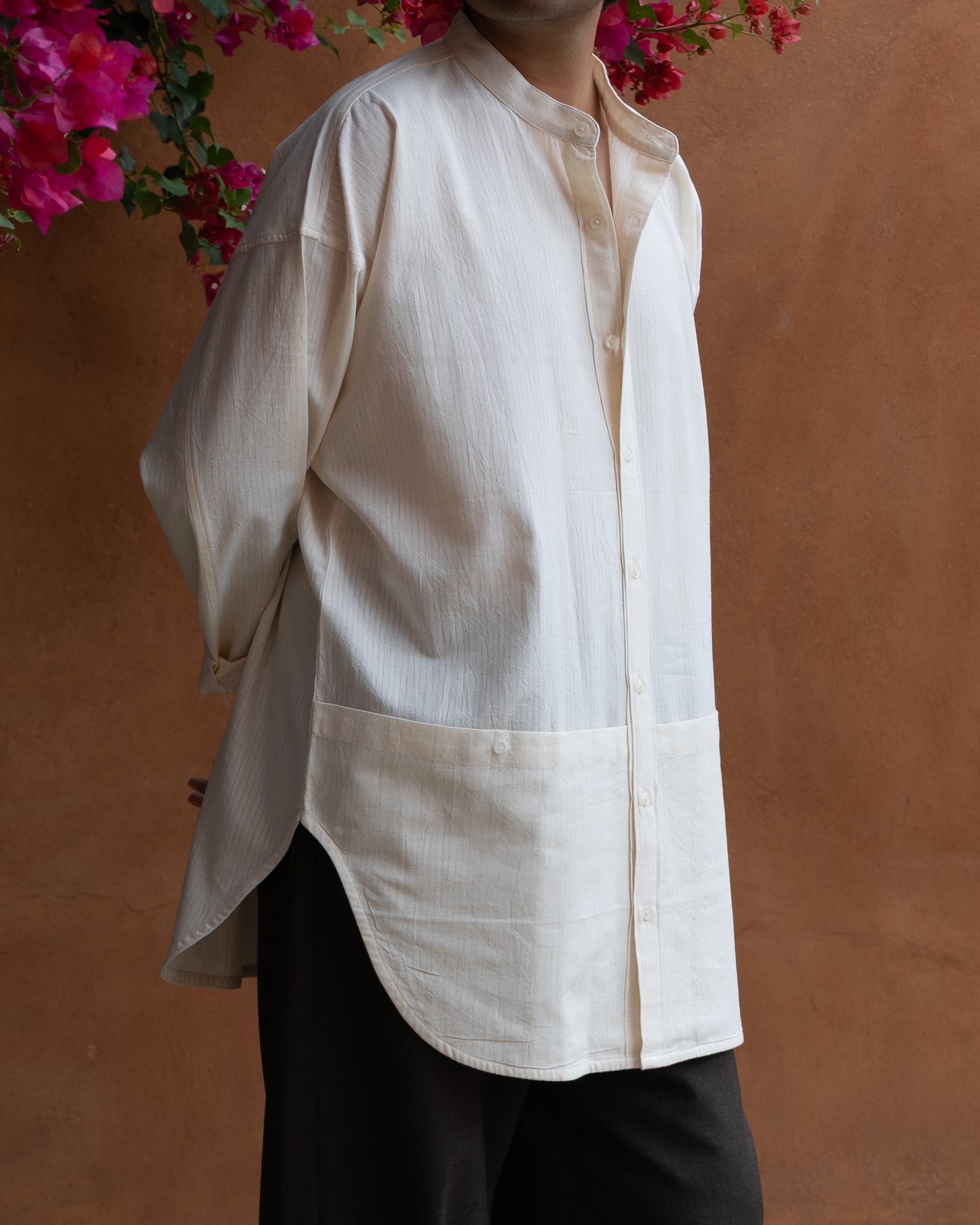 Argo Shirt | Ecru Self