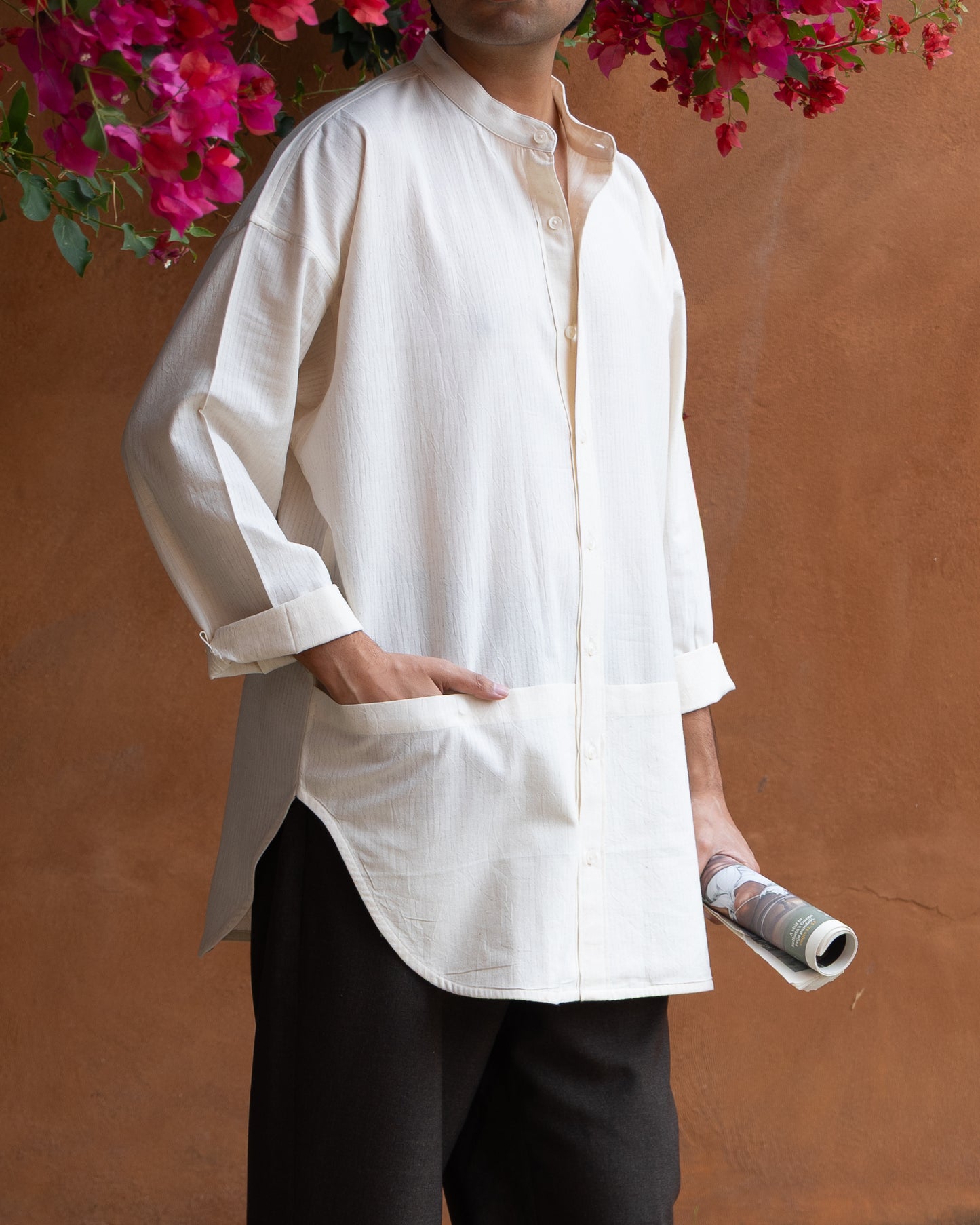 Argo Shirt | Ecru Self
