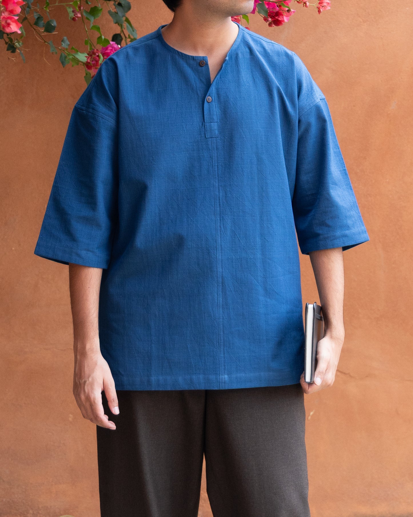 Pullover Asahi Shirt | Deep Blue
