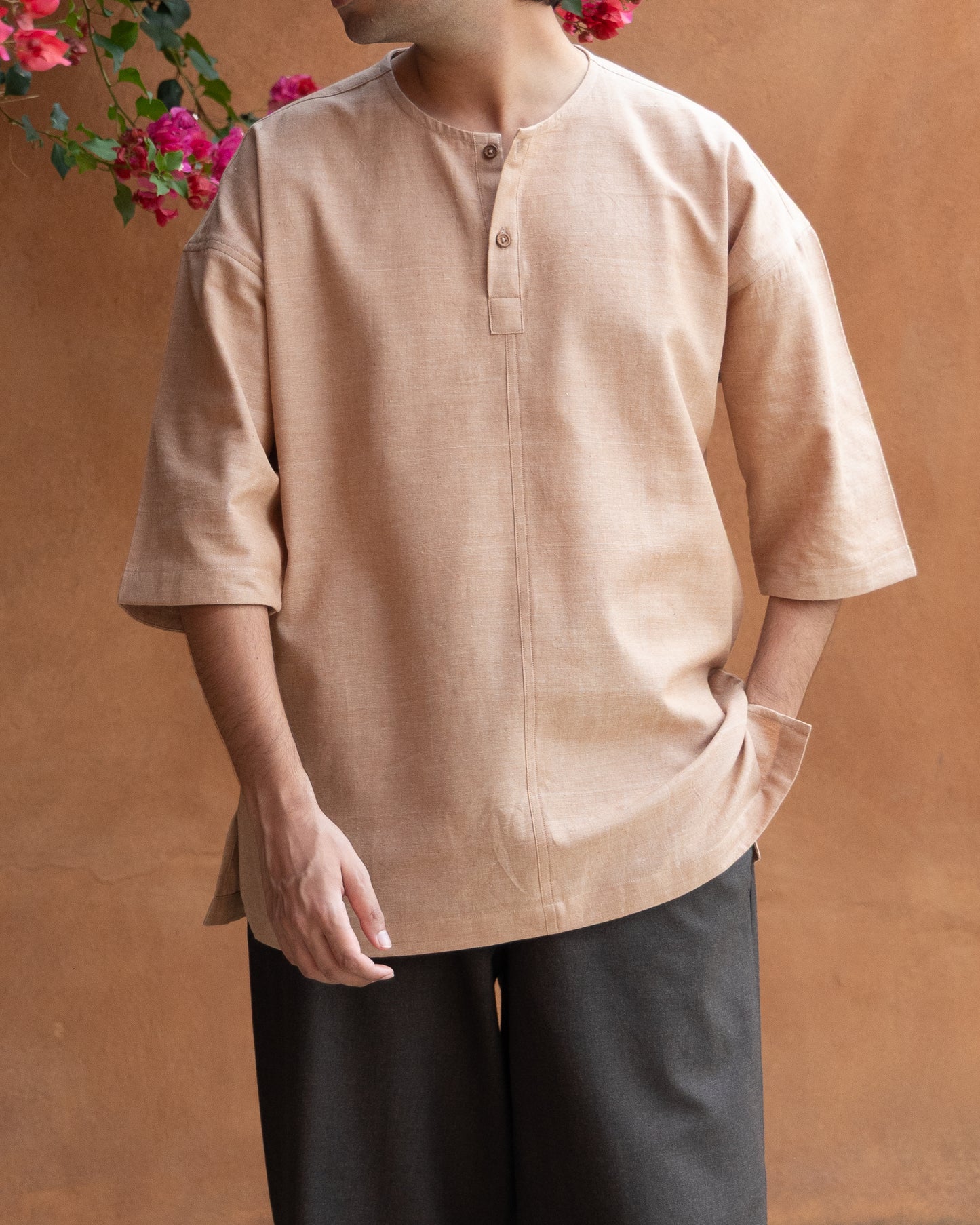 Pullover Asahi Shirt | Cocoa Brown