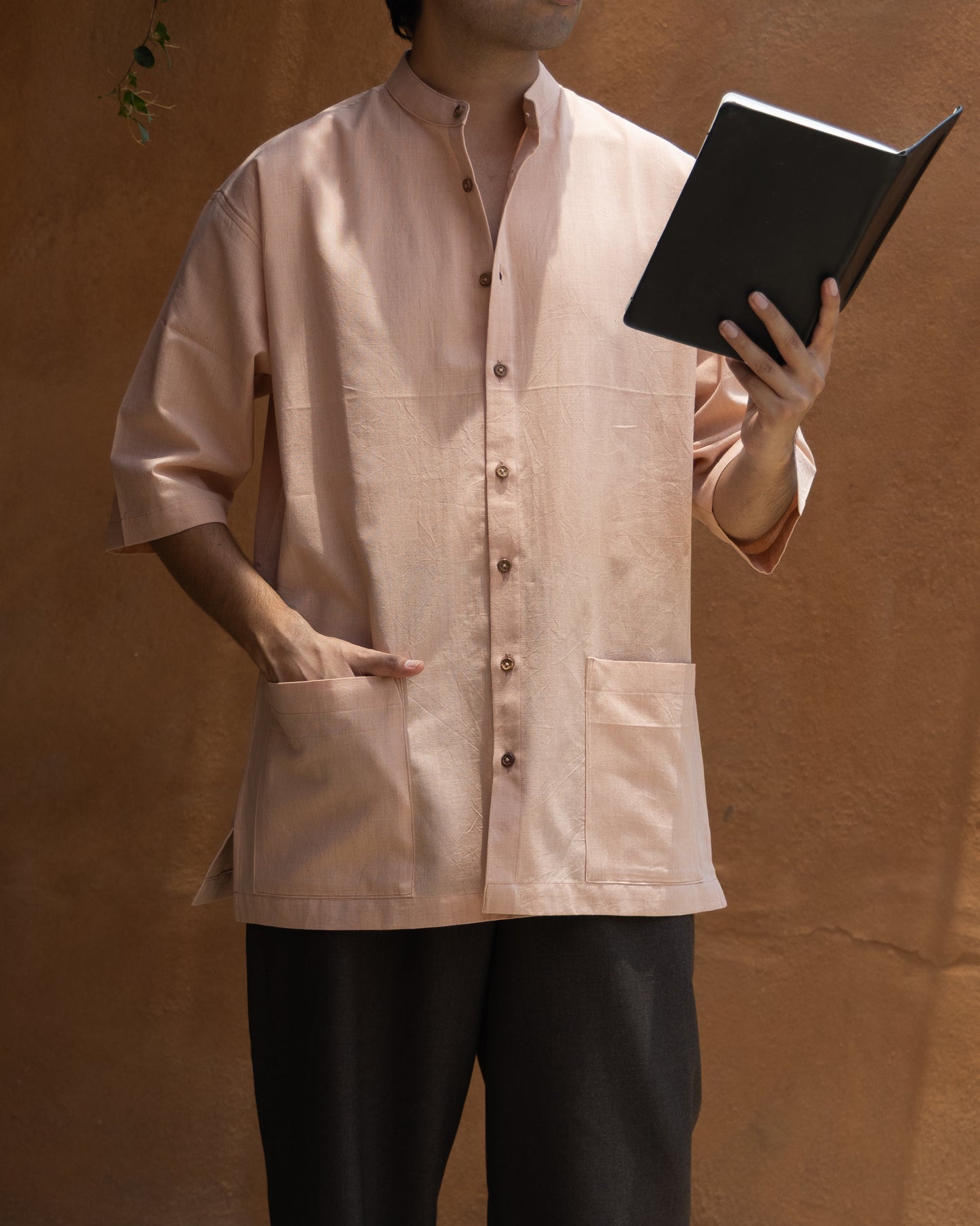 Basho Shirt | Madder Pink