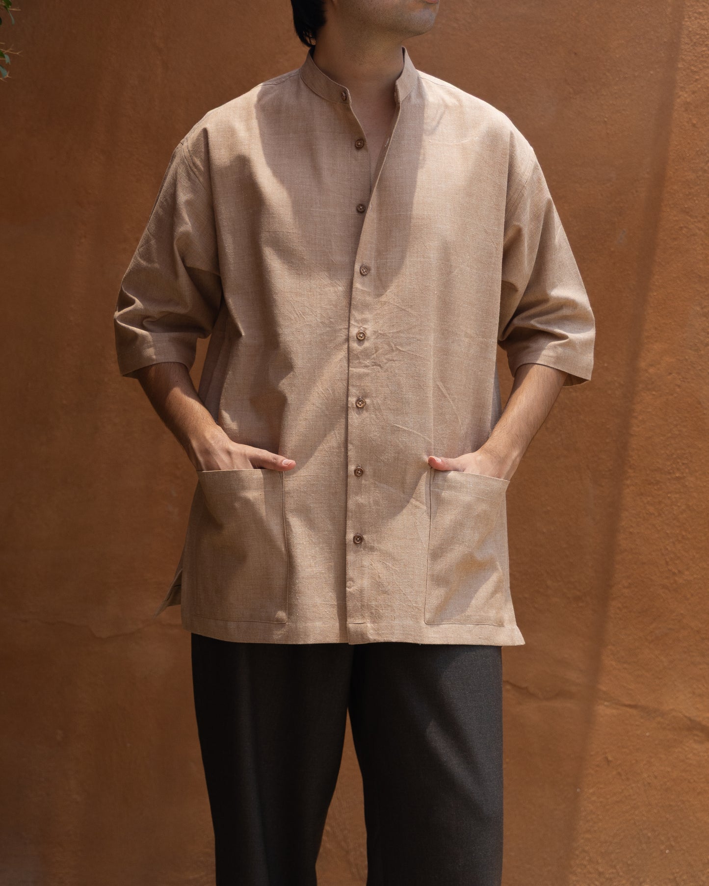 Basho Shirt | Cocoa Brown