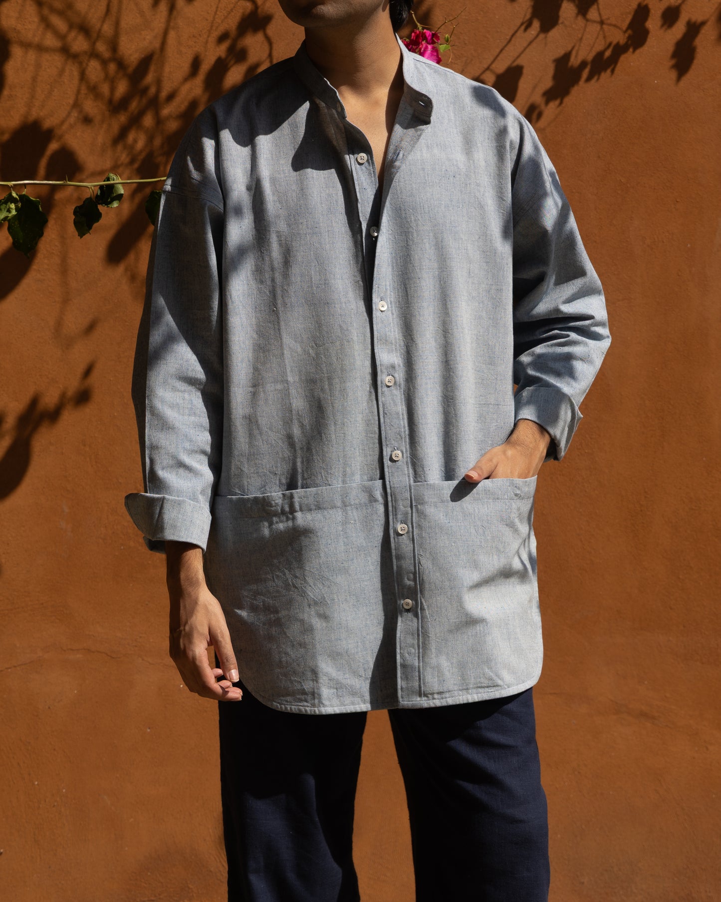 Argo Shirt | Soft Indigo Melange