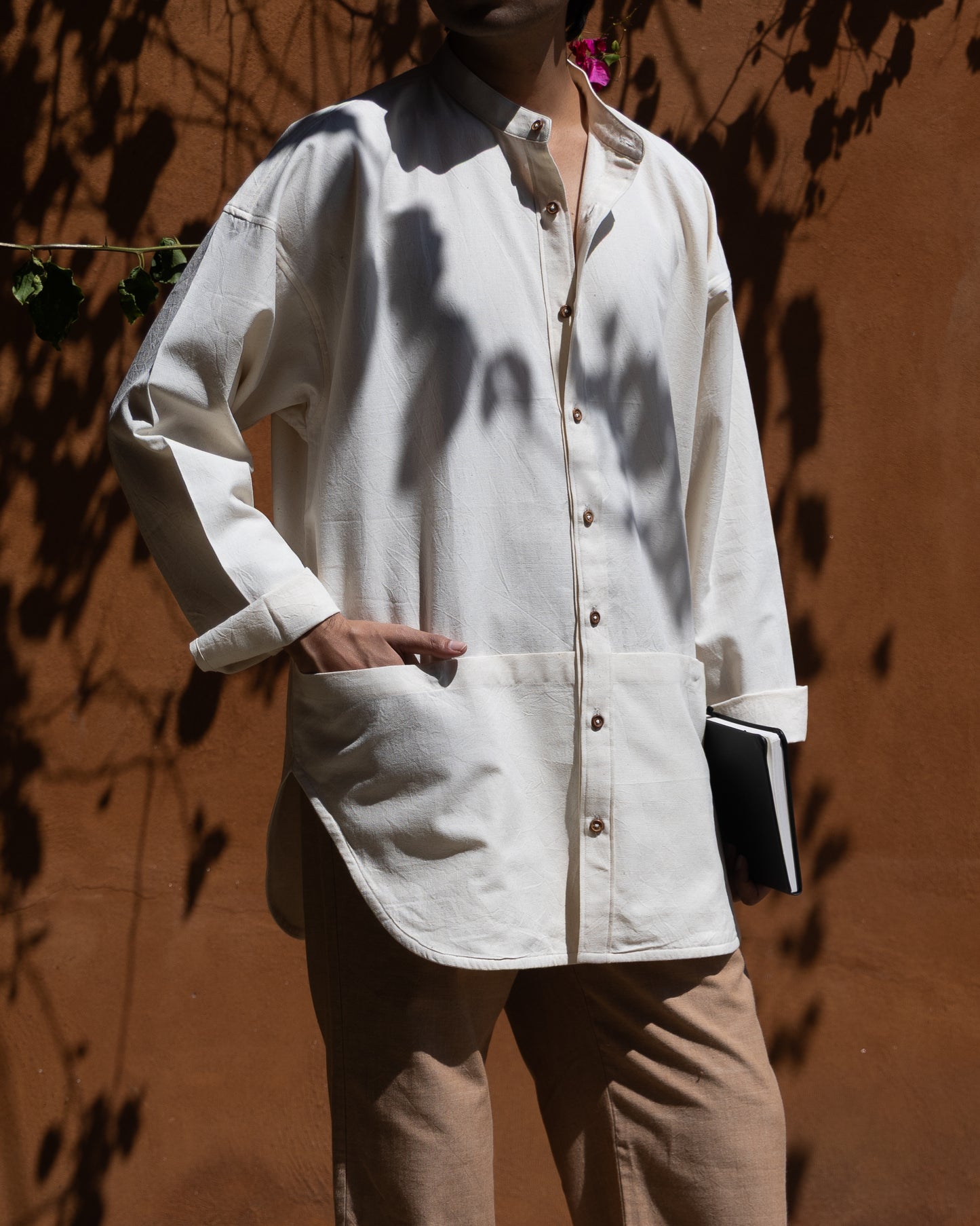 Argo Shirt | Undyed Soft Cream