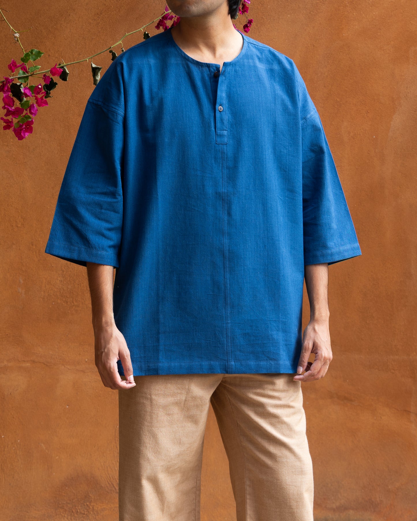 Pullover Asahi Shirt | Deep Blue