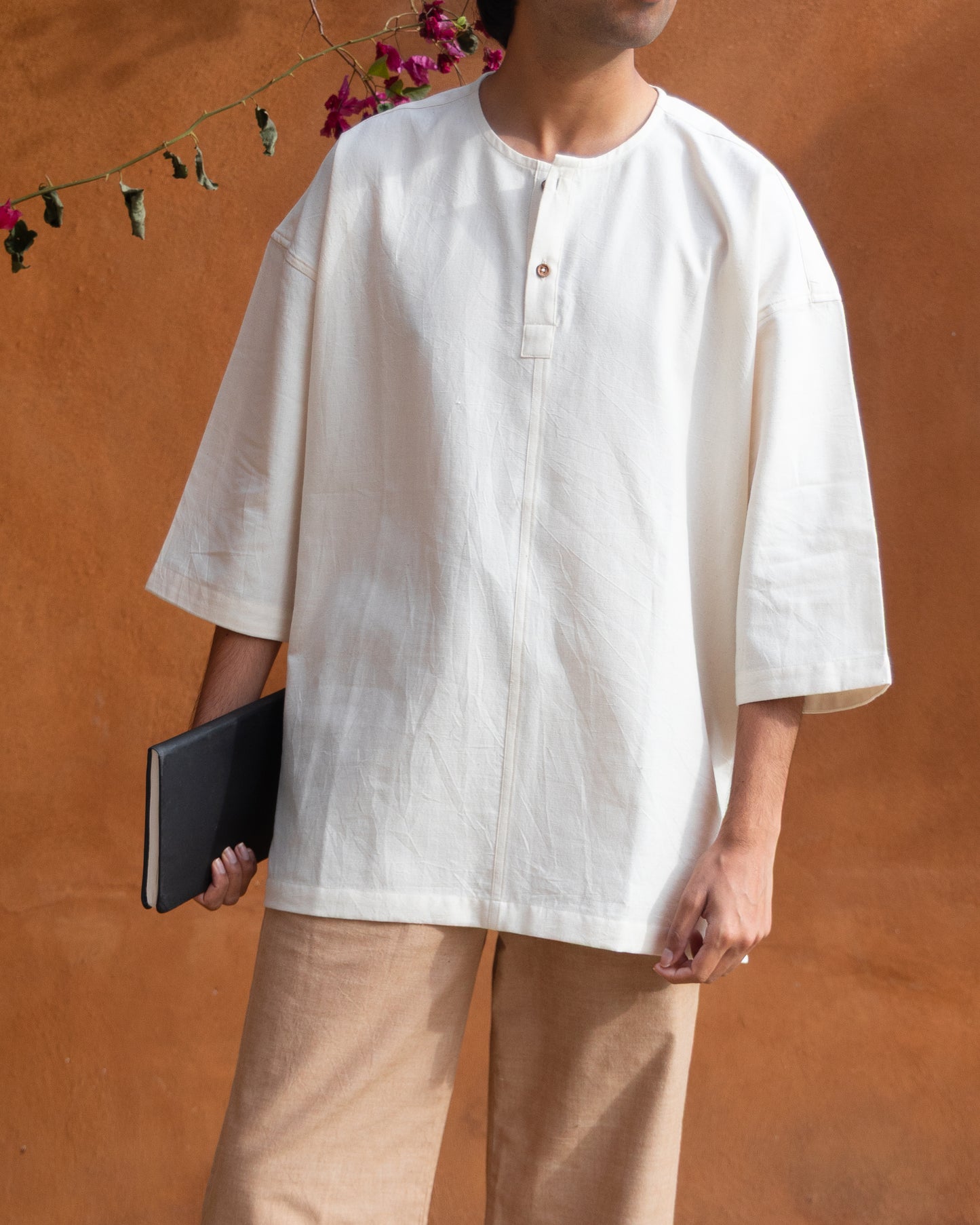Pullover Asahi Shirt | Undyed Soft Cream