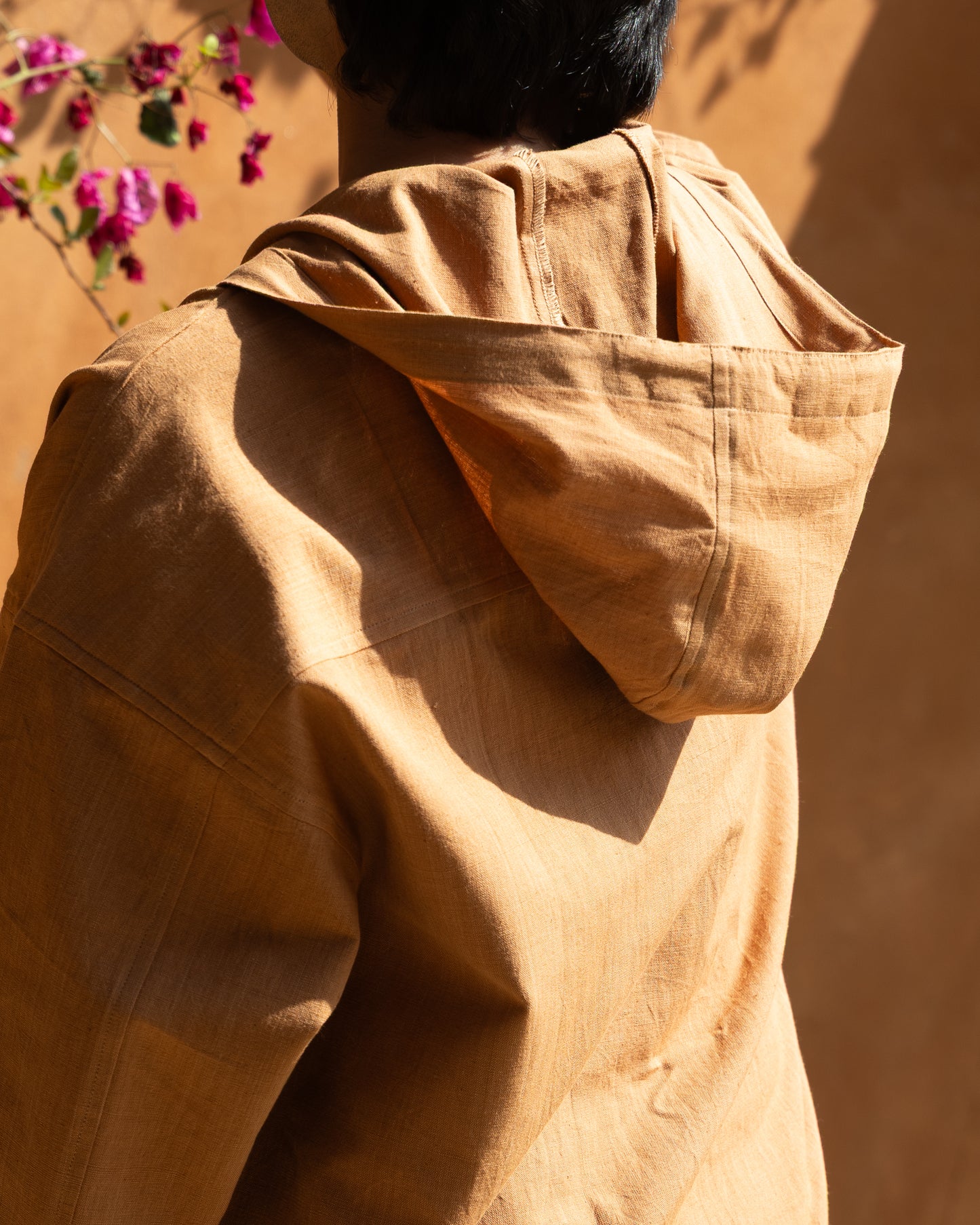 Hood Shirt | Caramel Brown