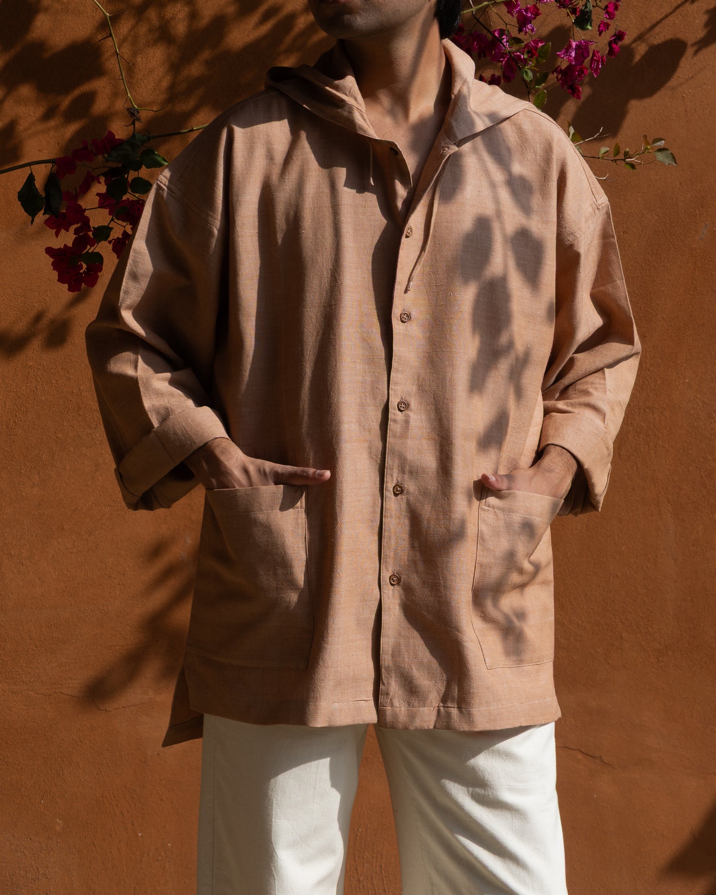 Hood Shirt | Cocoa Brown