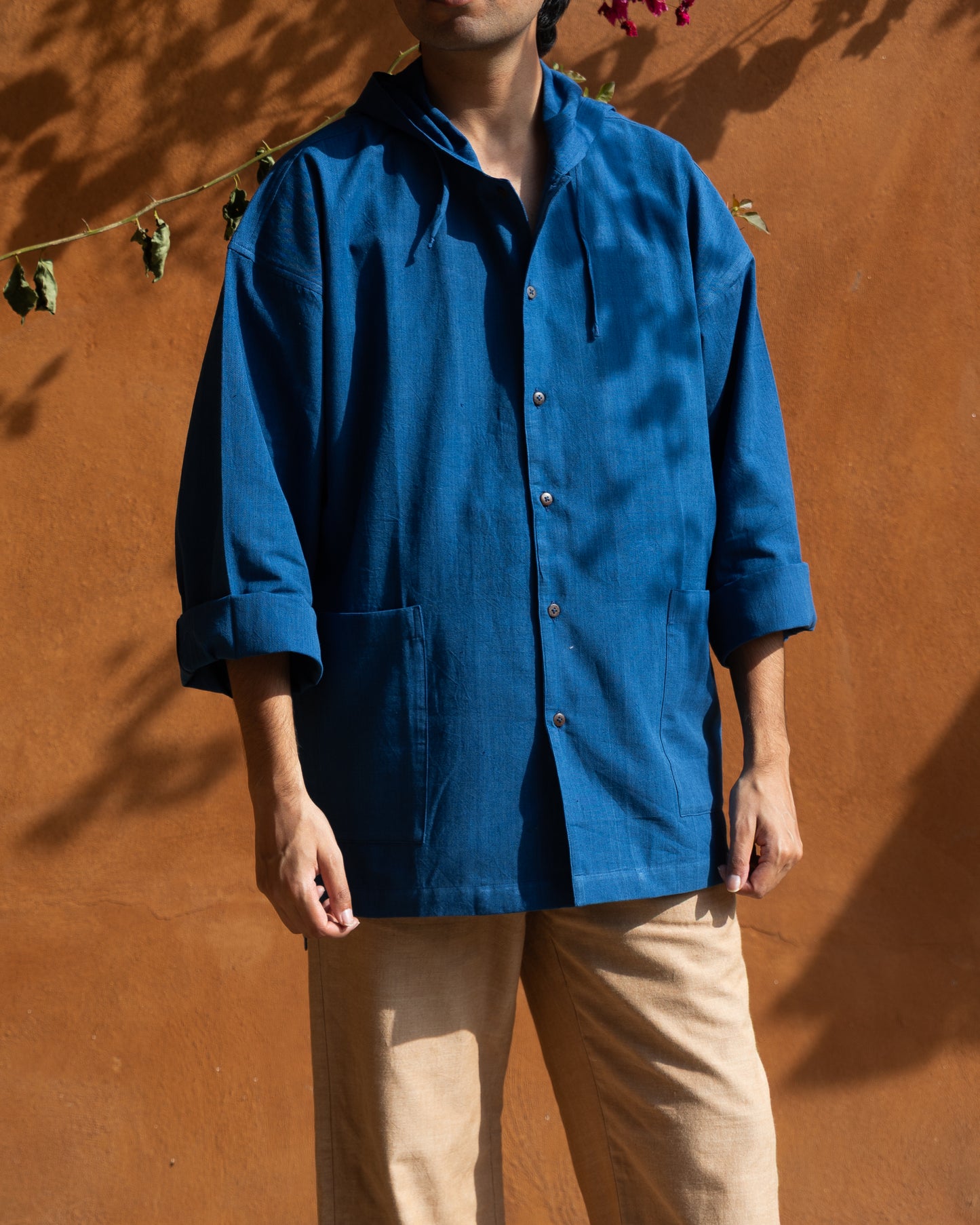 Hood Shirt | Deep Blue