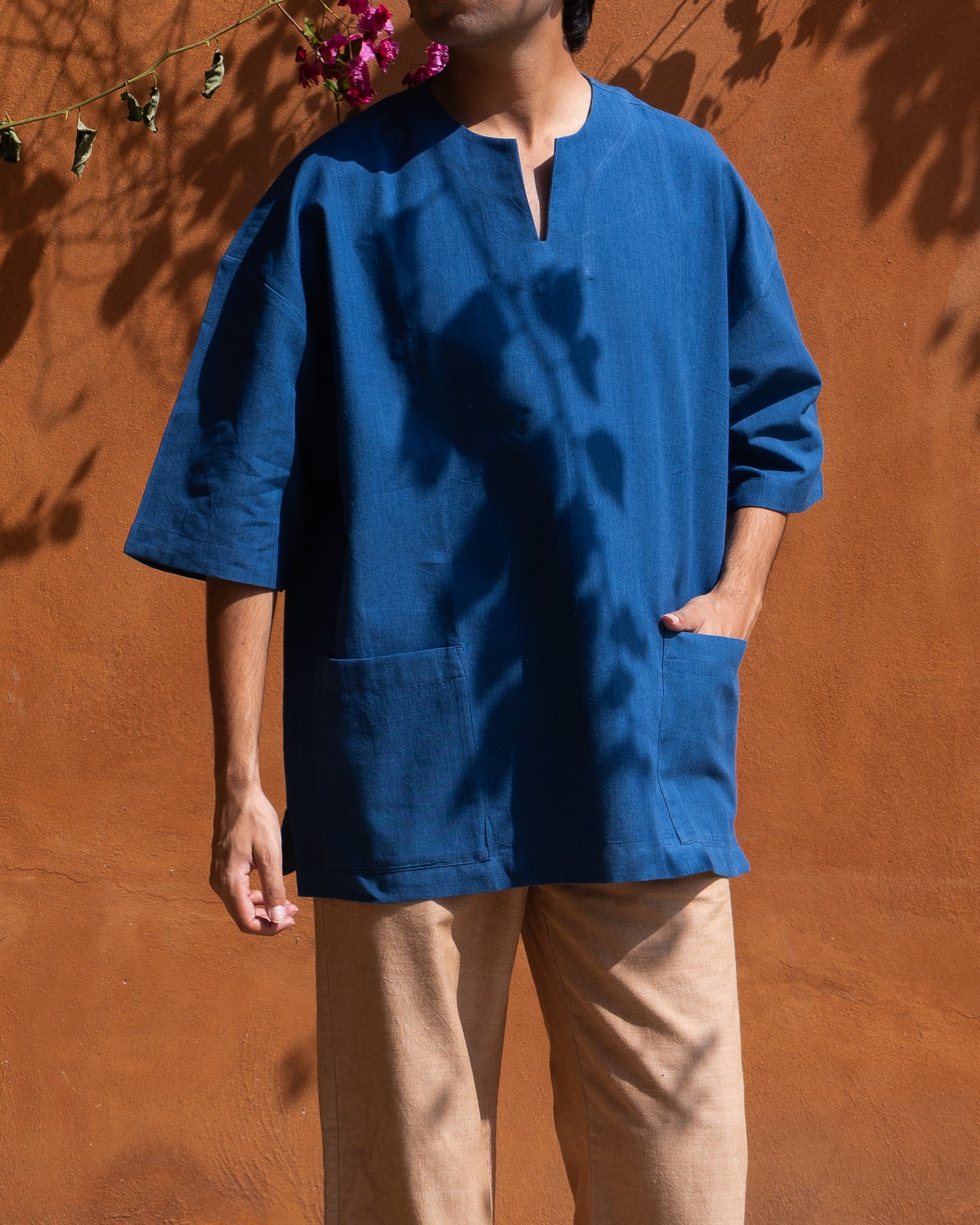 Pullover Kairo Shirt | Deep Blue