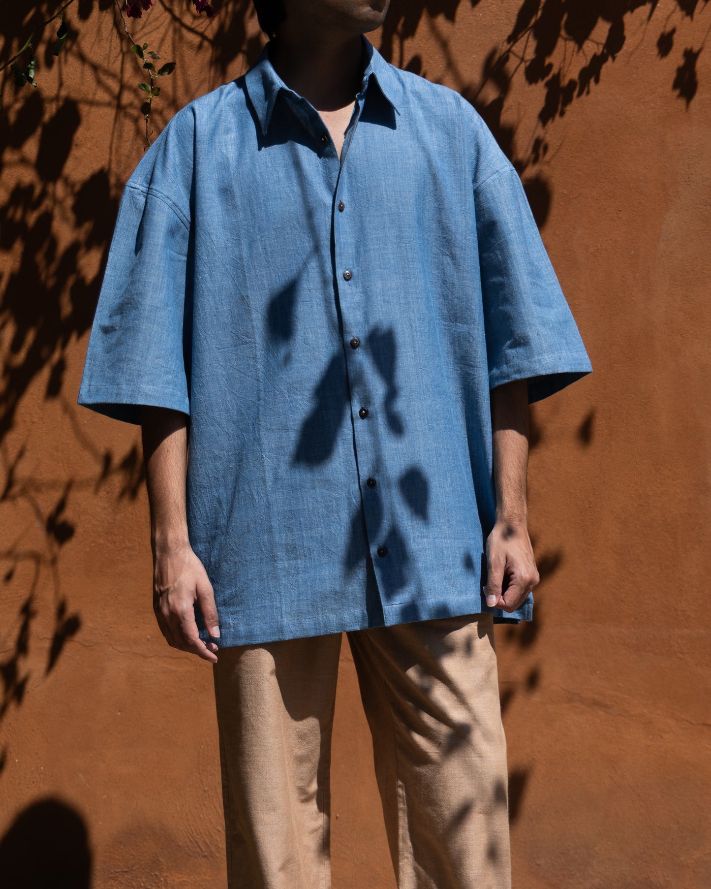 Noa Shirt | Chambray Blue