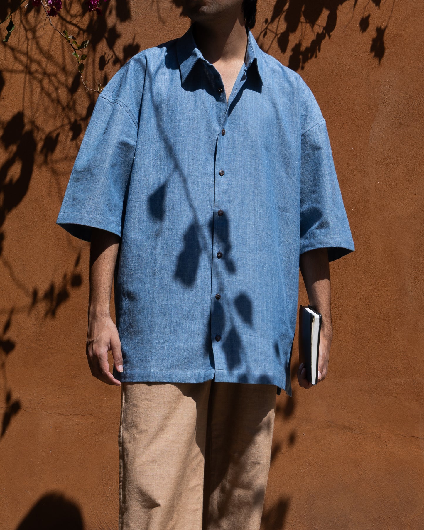 Noa Shirt | Chambray Blue