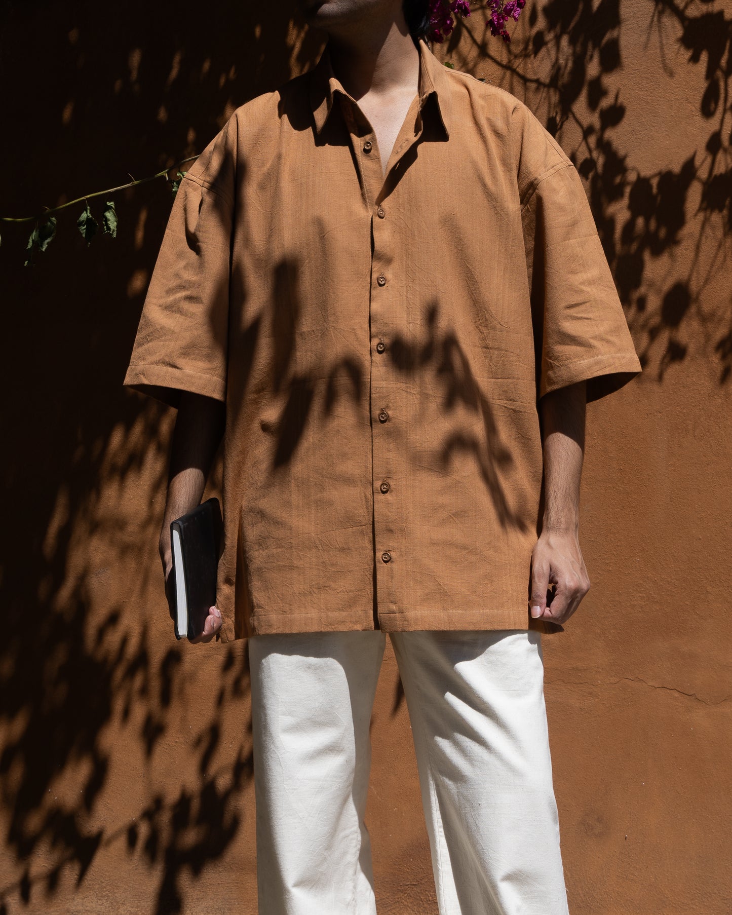 Noa Shirt | Caramel Brown
