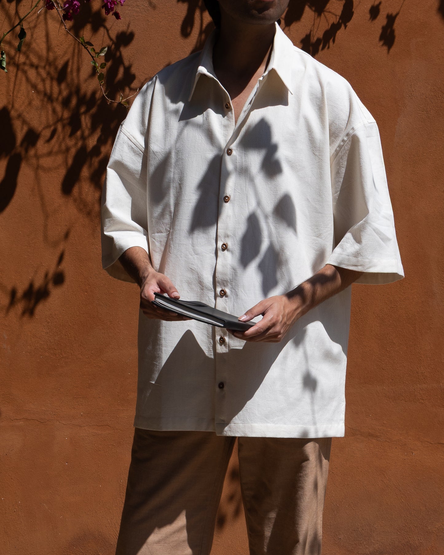 Noa Shirt | Undyed Soft Cream