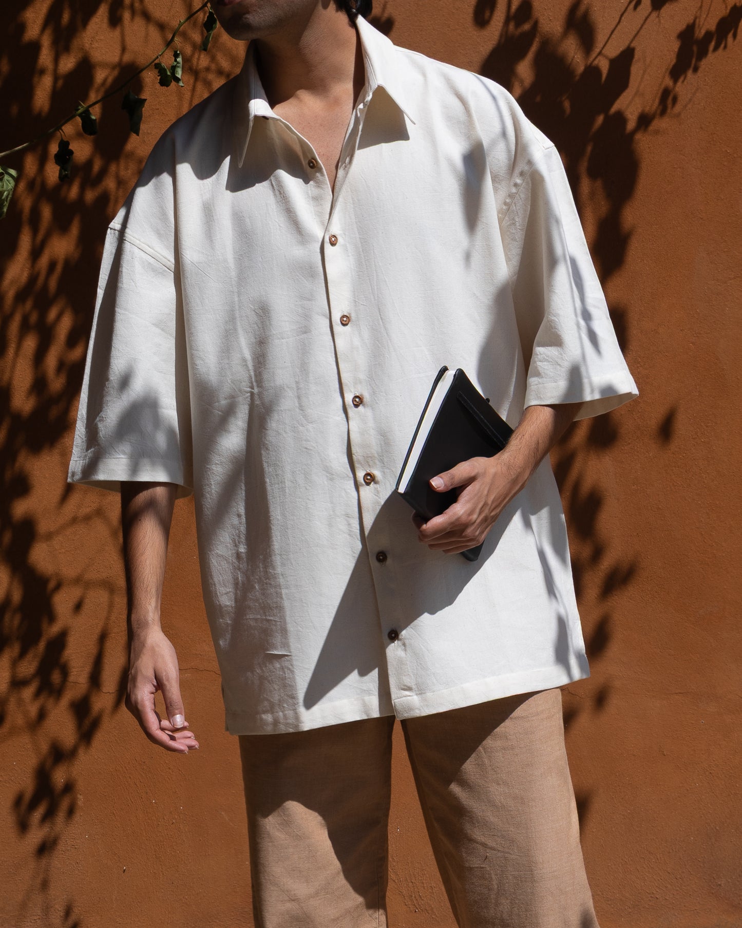 Noa Shirt | Undyed Soft Cream