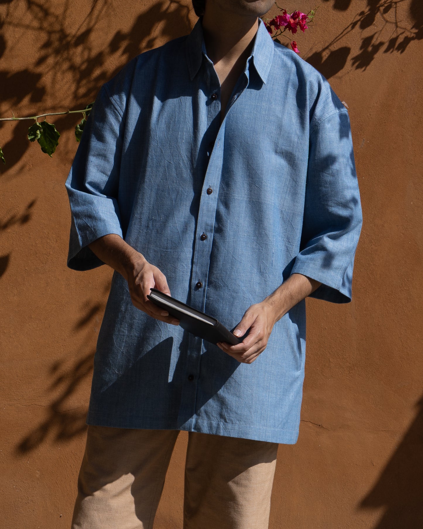 Poketto Shirt | Chambray Blue
