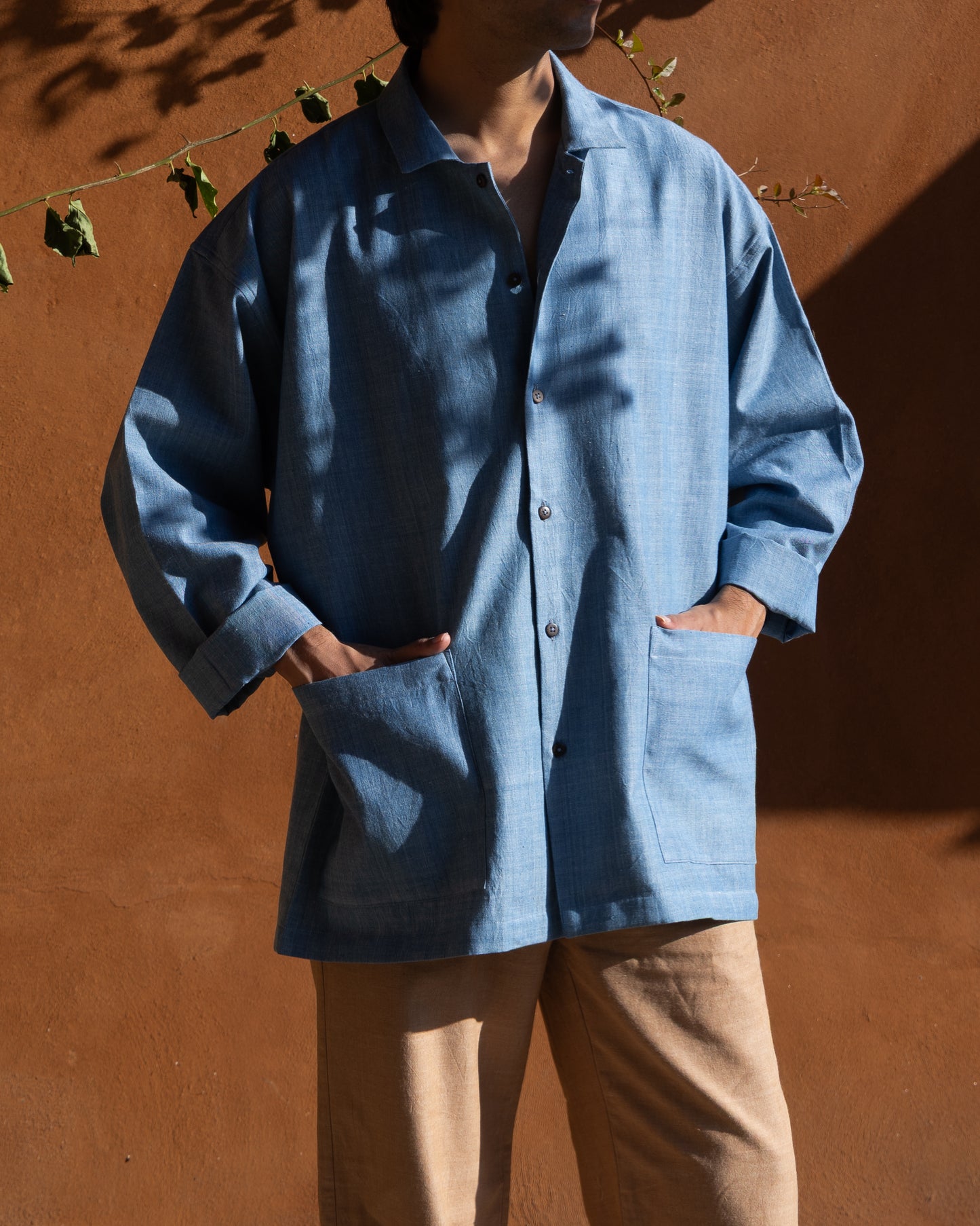 Tori Shirt | Chambray Blue