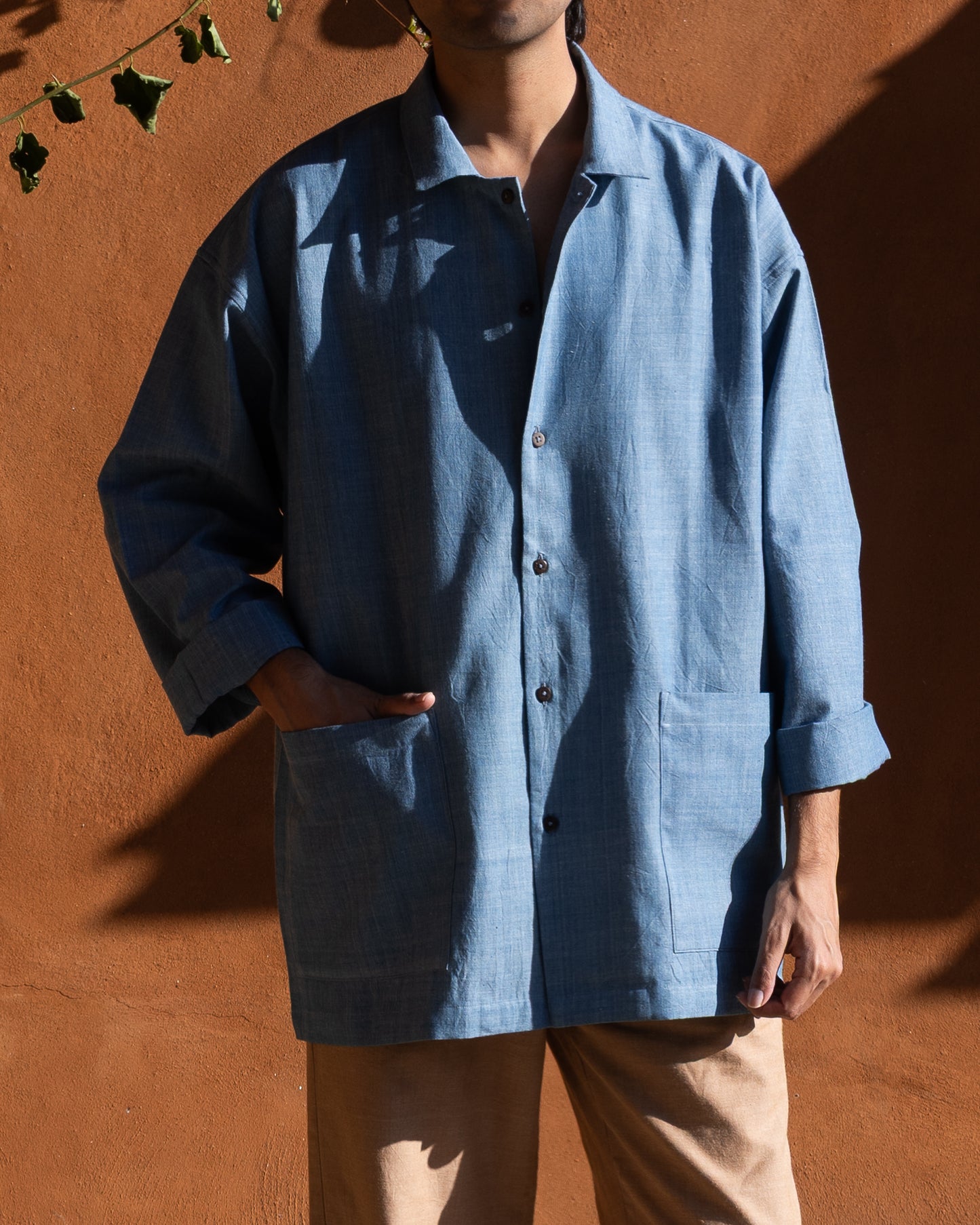 Tori Shirt | Chambray Blue