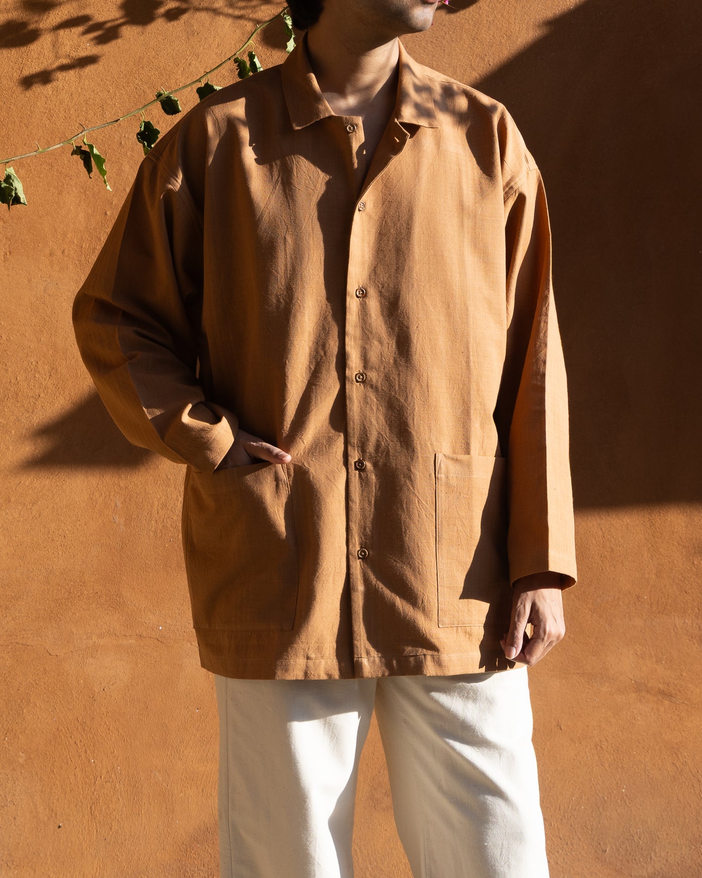 Tori Shirt | Caramel Brown