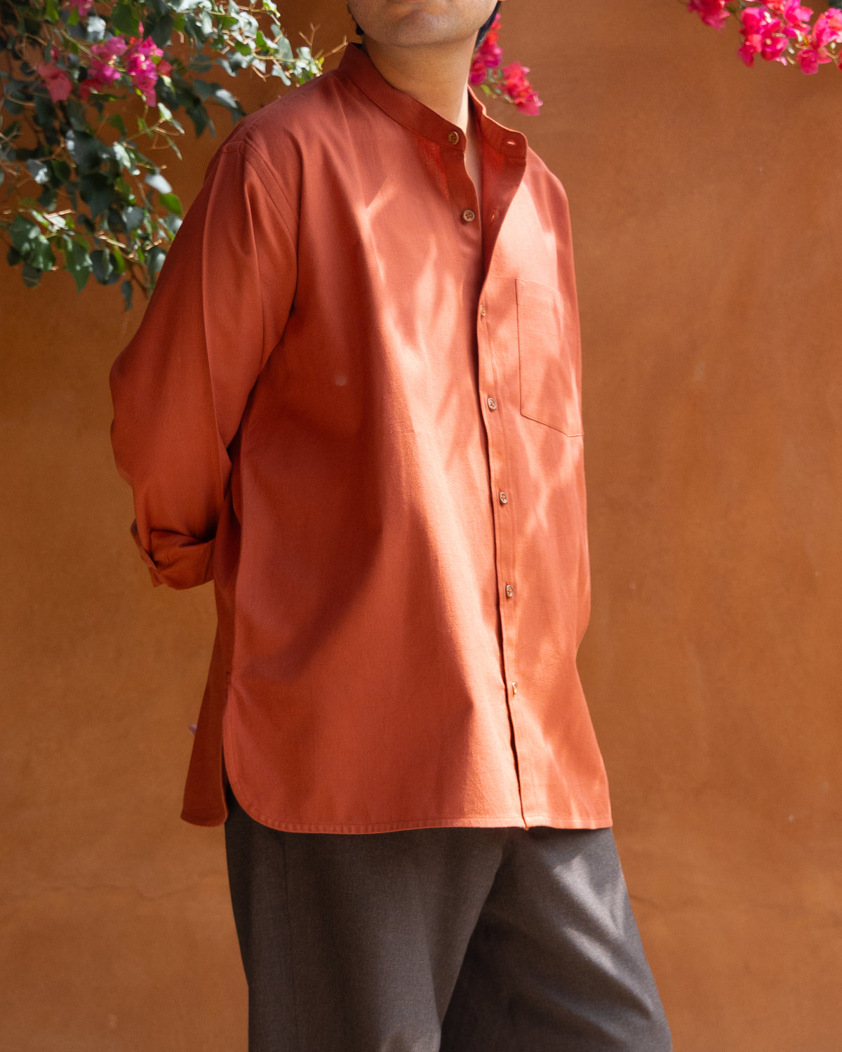 Taro Shirt | Burnt Orange