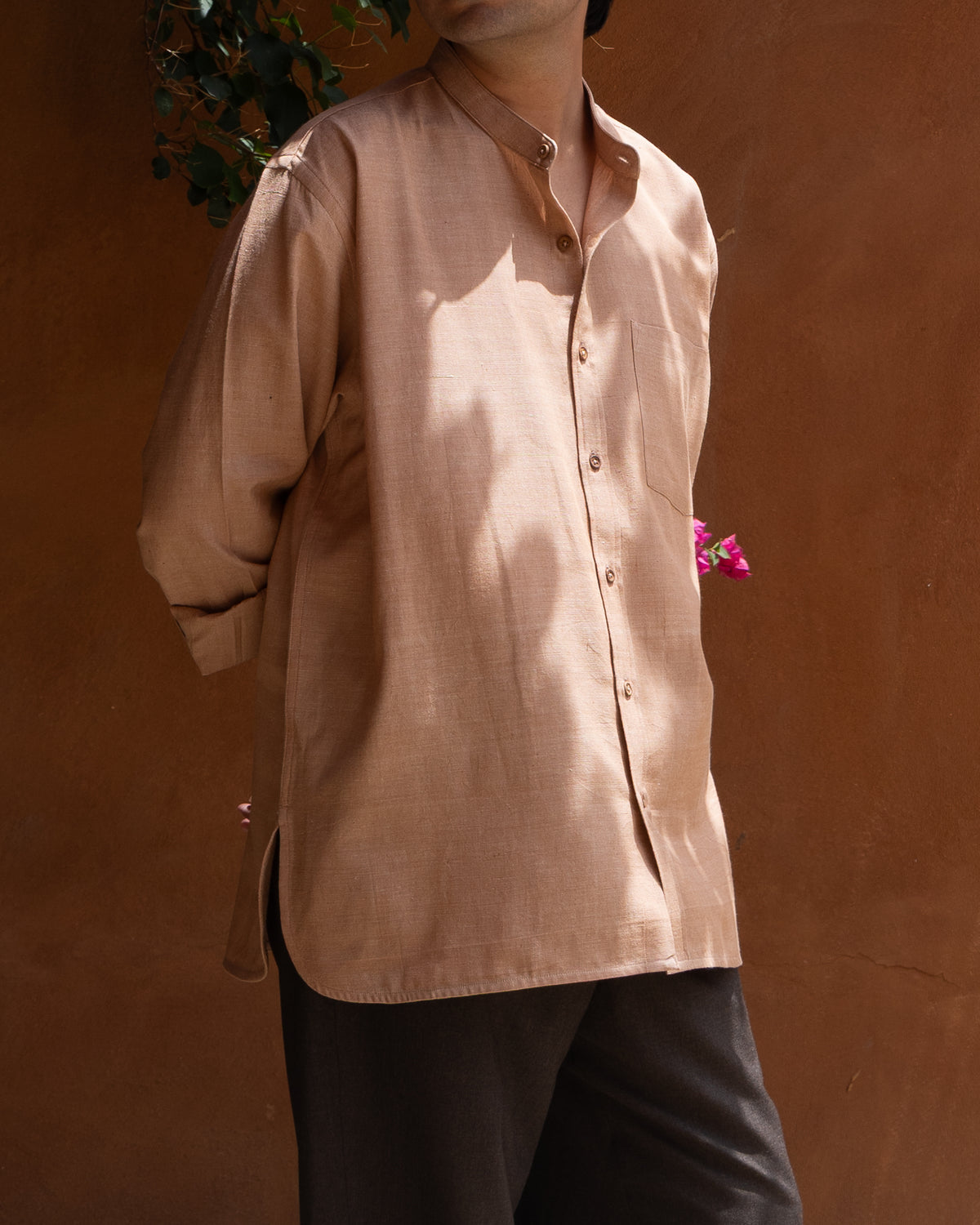Taro Shirt | Cocoa Brown