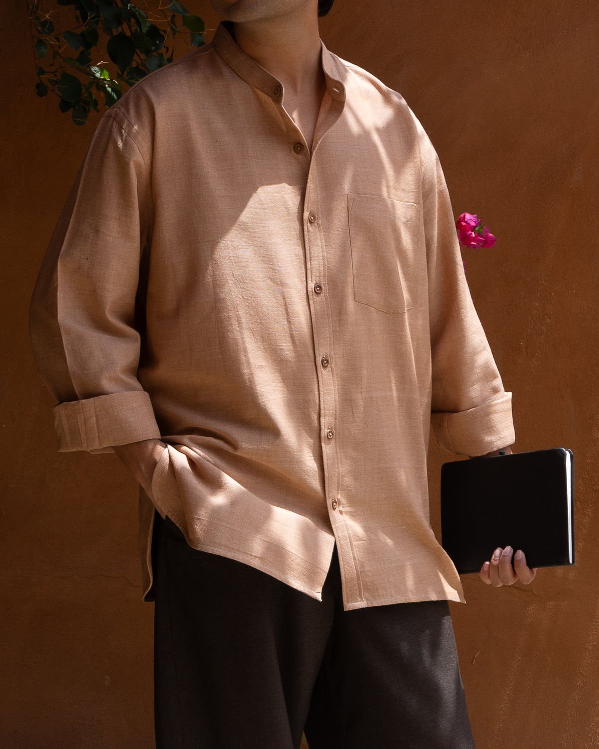 Taro Shirt | Cocoa Brown