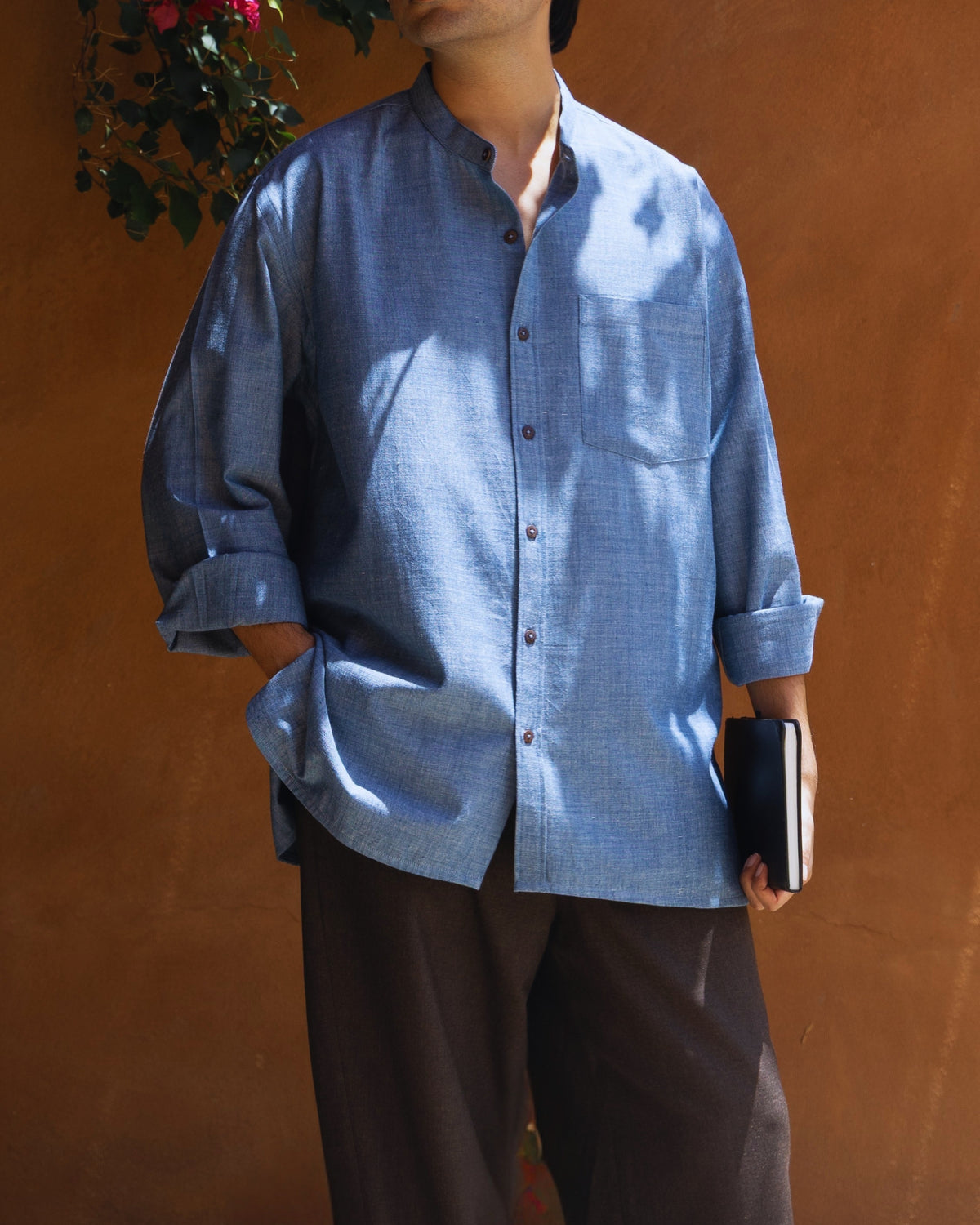 Taro Shirt | Chambray Blue