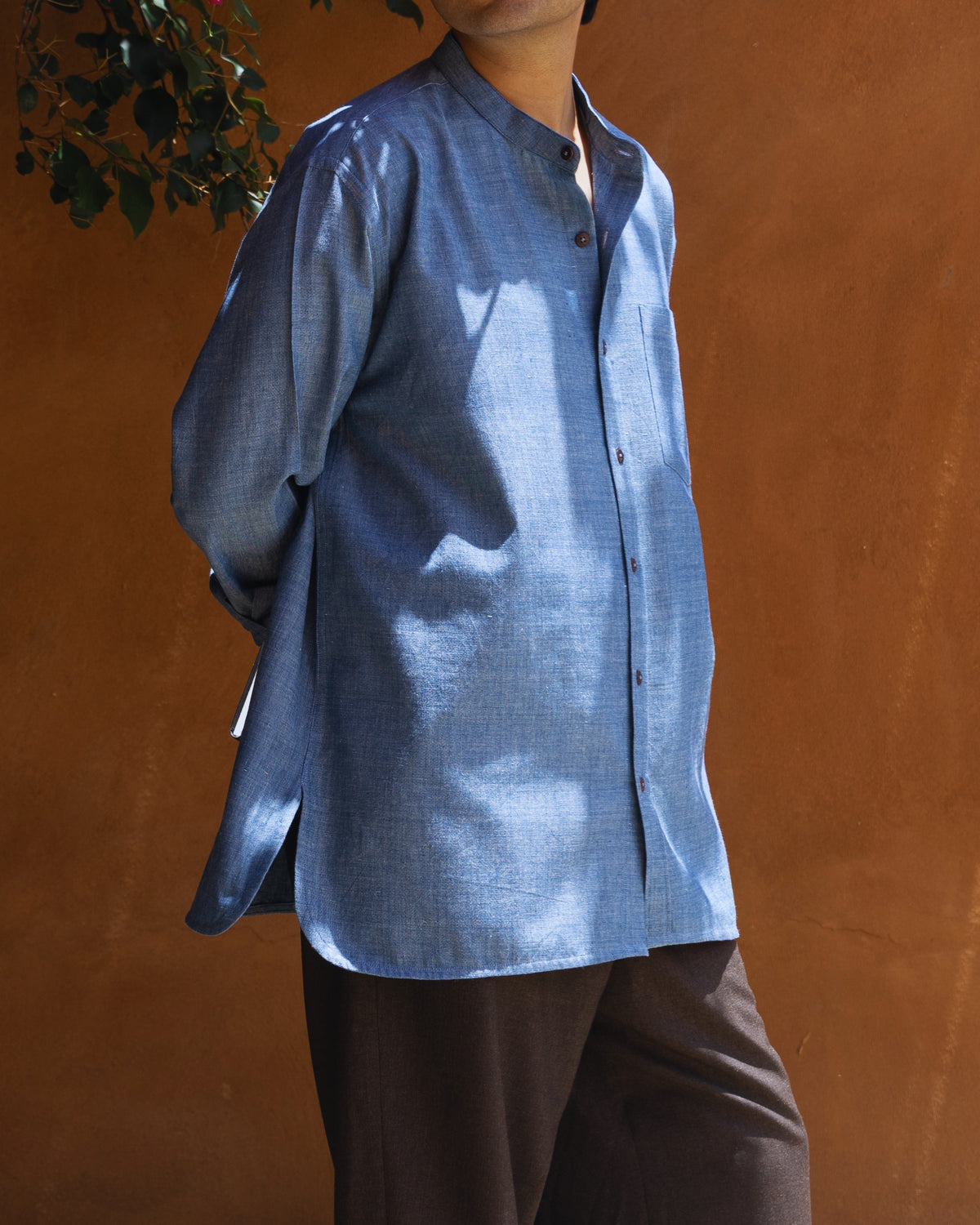 Taro Shirt | Chambray Blue