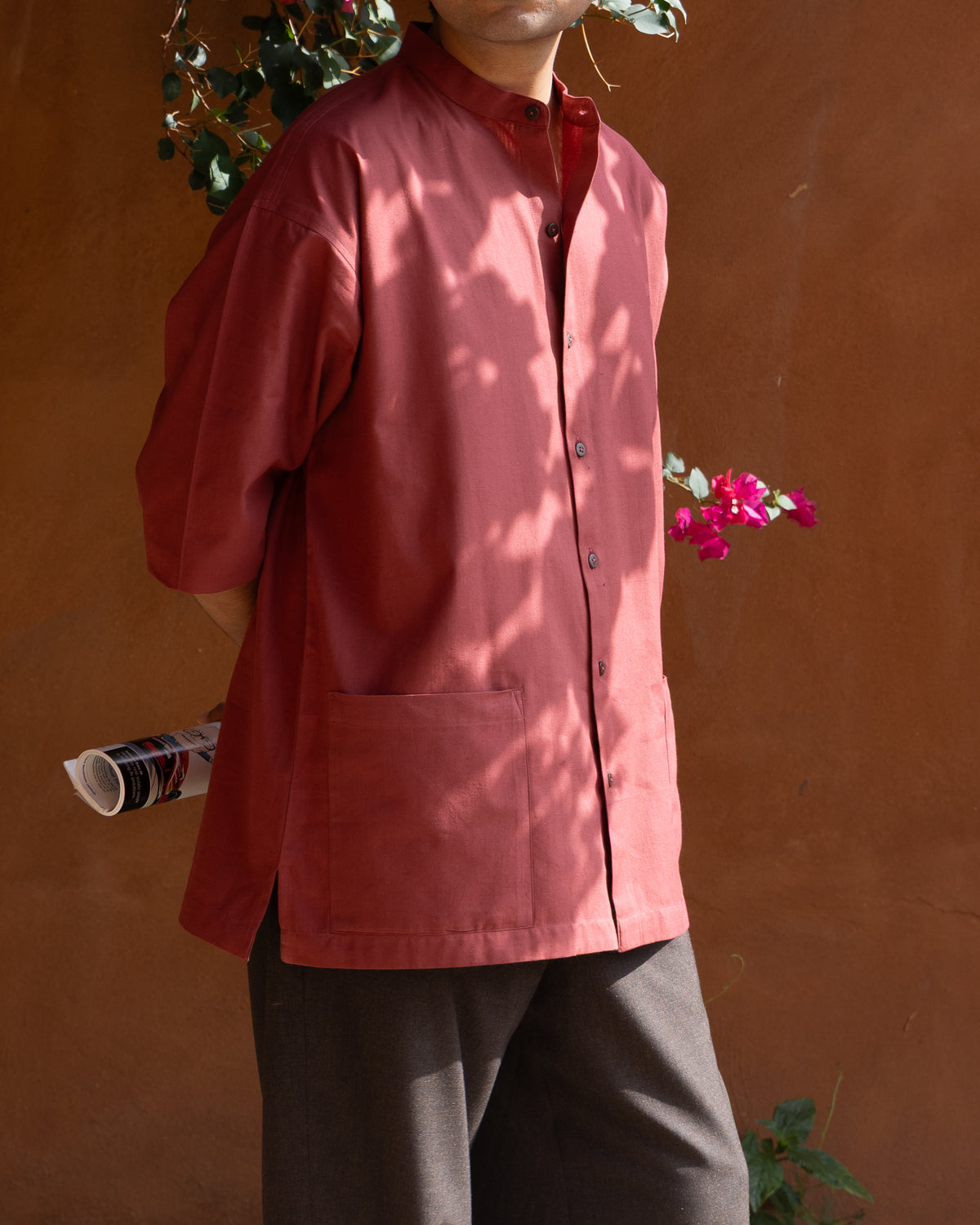 Basho Shirt | Merlot