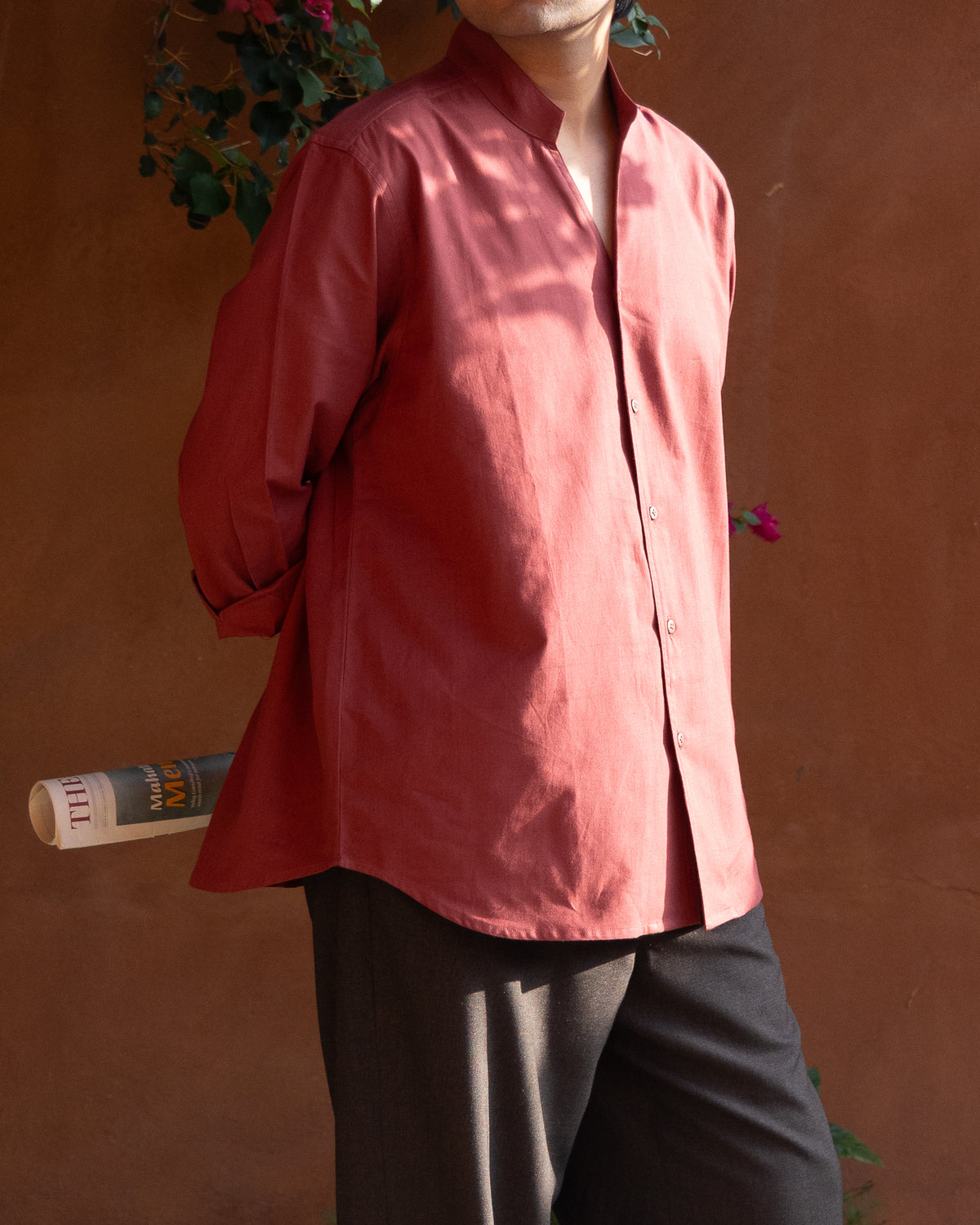 Enso Shirt | Merlot