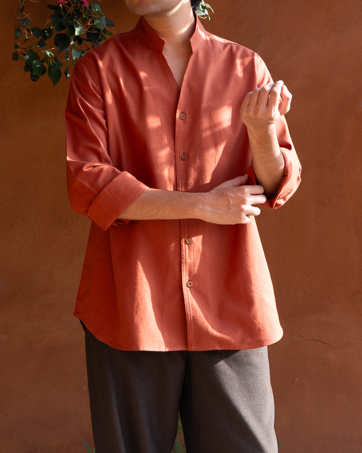 Enso Shirt | Burnt Orange