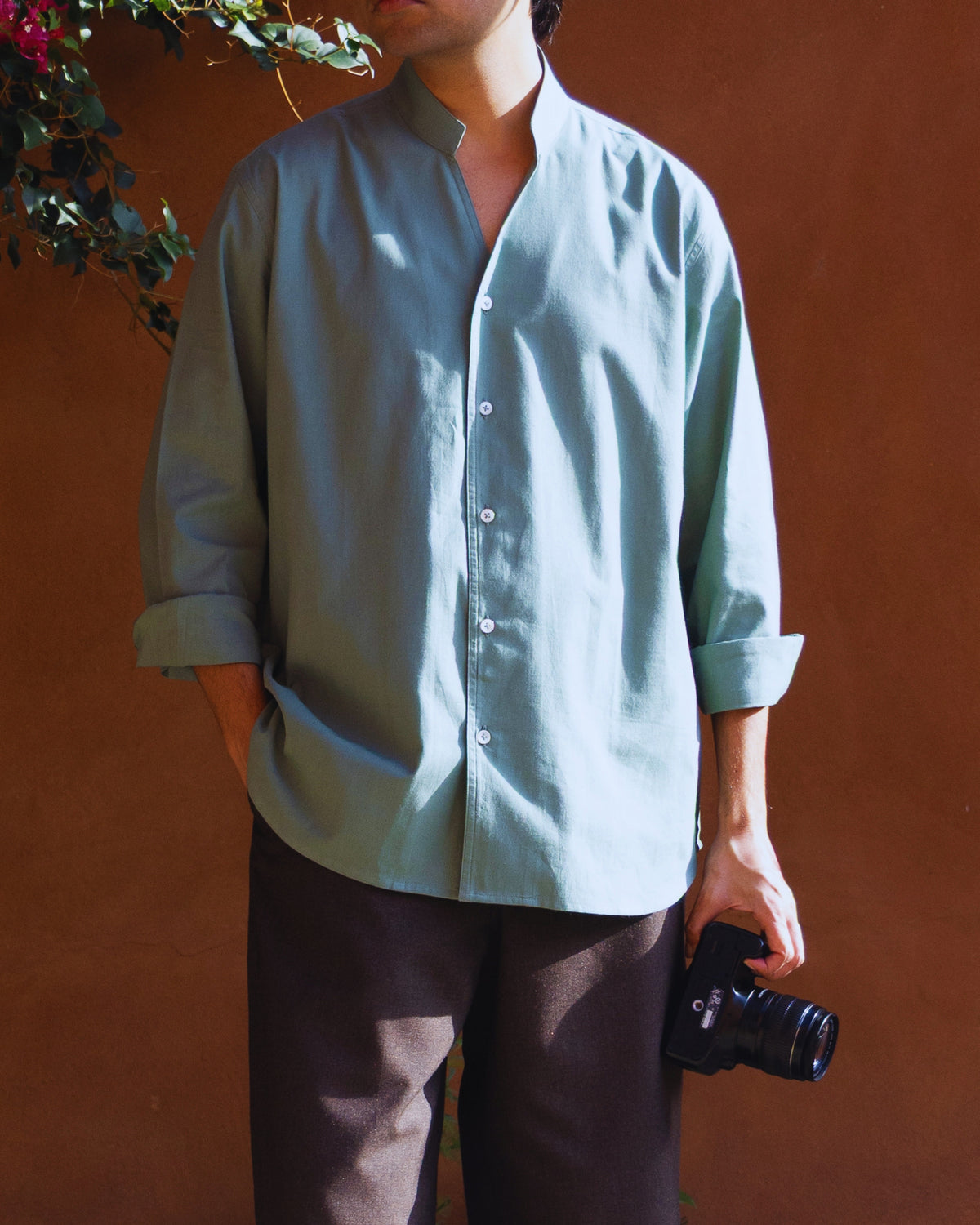 Enso Shirt | Sage Green
