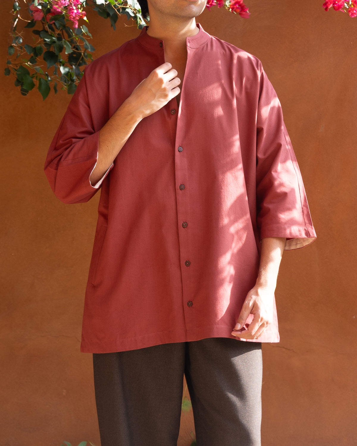 Merlot Kimono Shirt