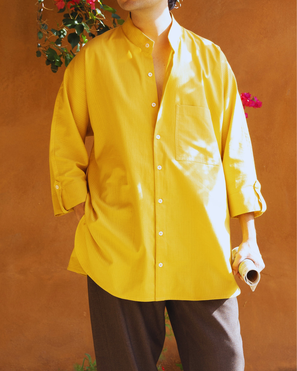 Long Kimono Shirt | Mango Self