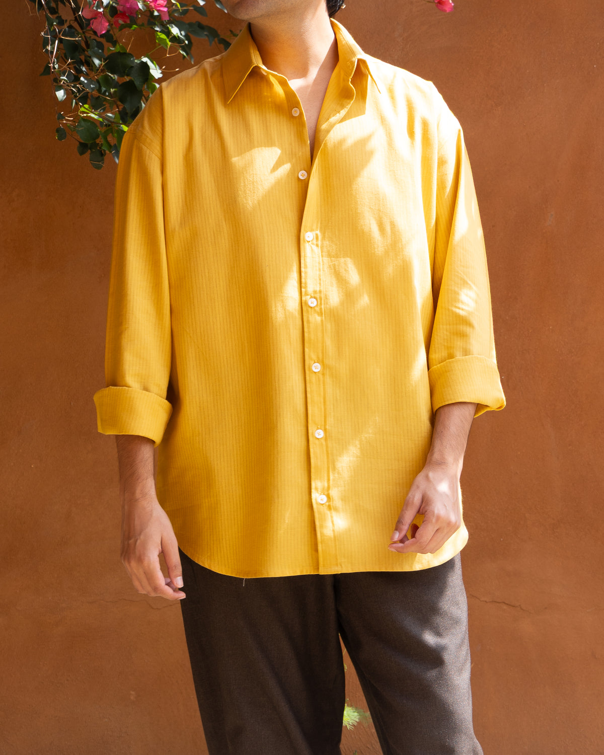 Mango Self Relaxed Fit Shirt
